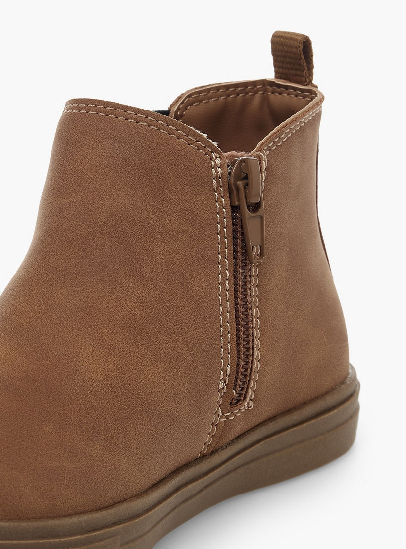 بوت سهل الارتداء طول الكاحل للأولاد من جونيورز-boys-shoes-boots-image-4