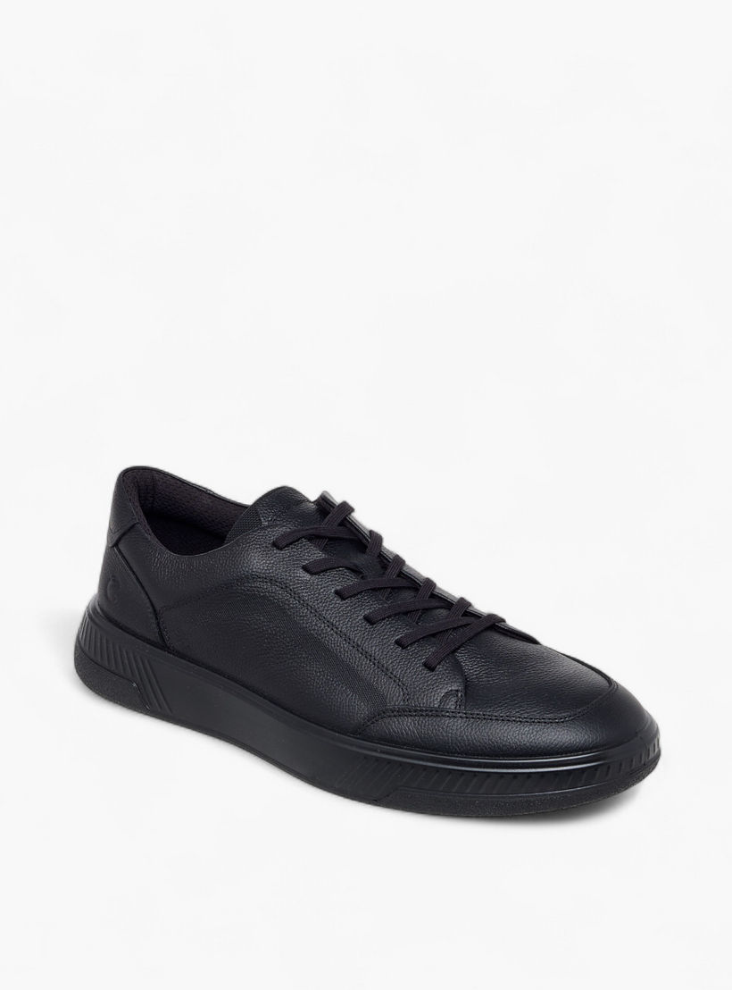 Ecco Men Move M Lace-Up Leather Sneakers-men-shoes-sneakers-image-1