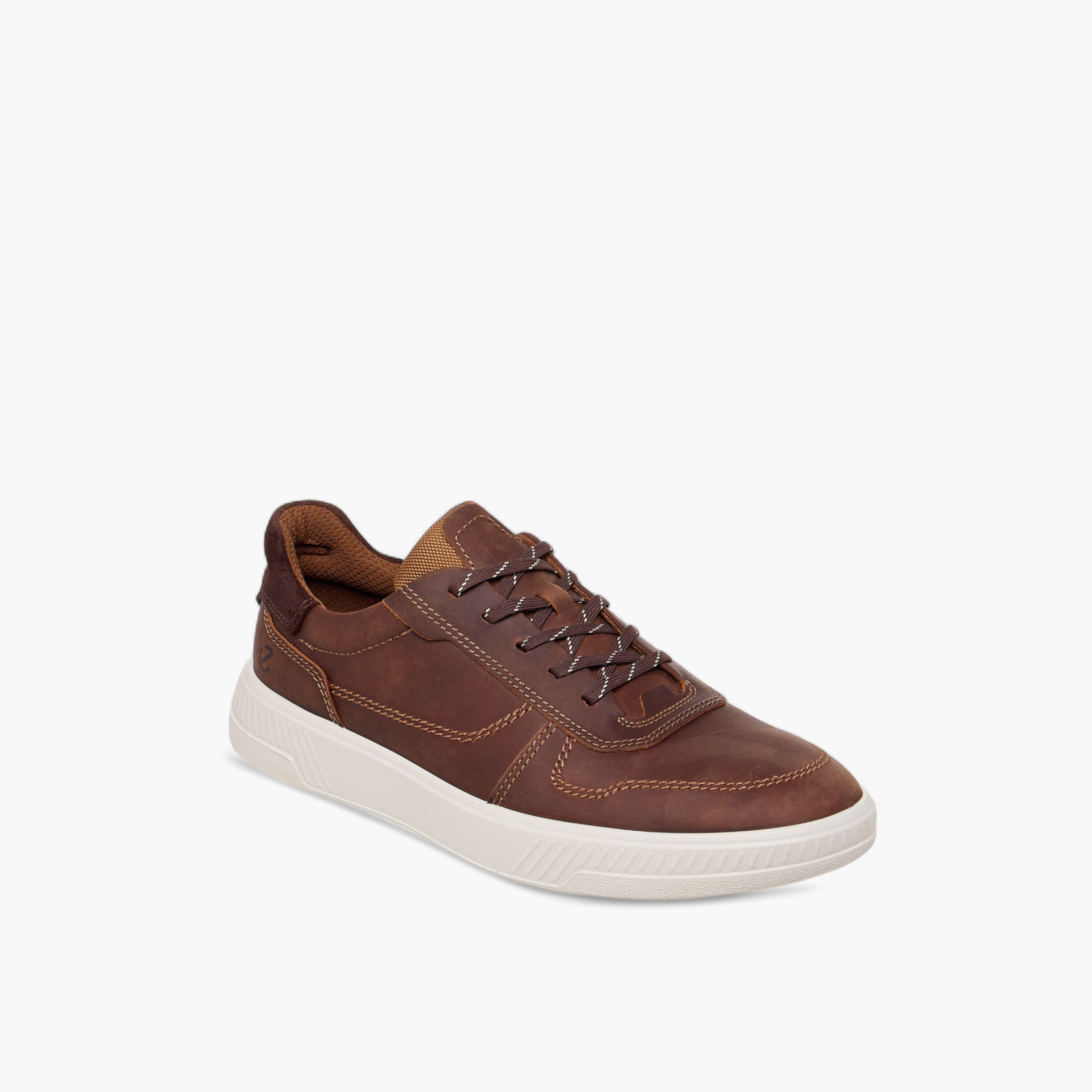 Ecco Men Move M Lace-Up Leather Sneakers-men-shoes-sneakers-image-1