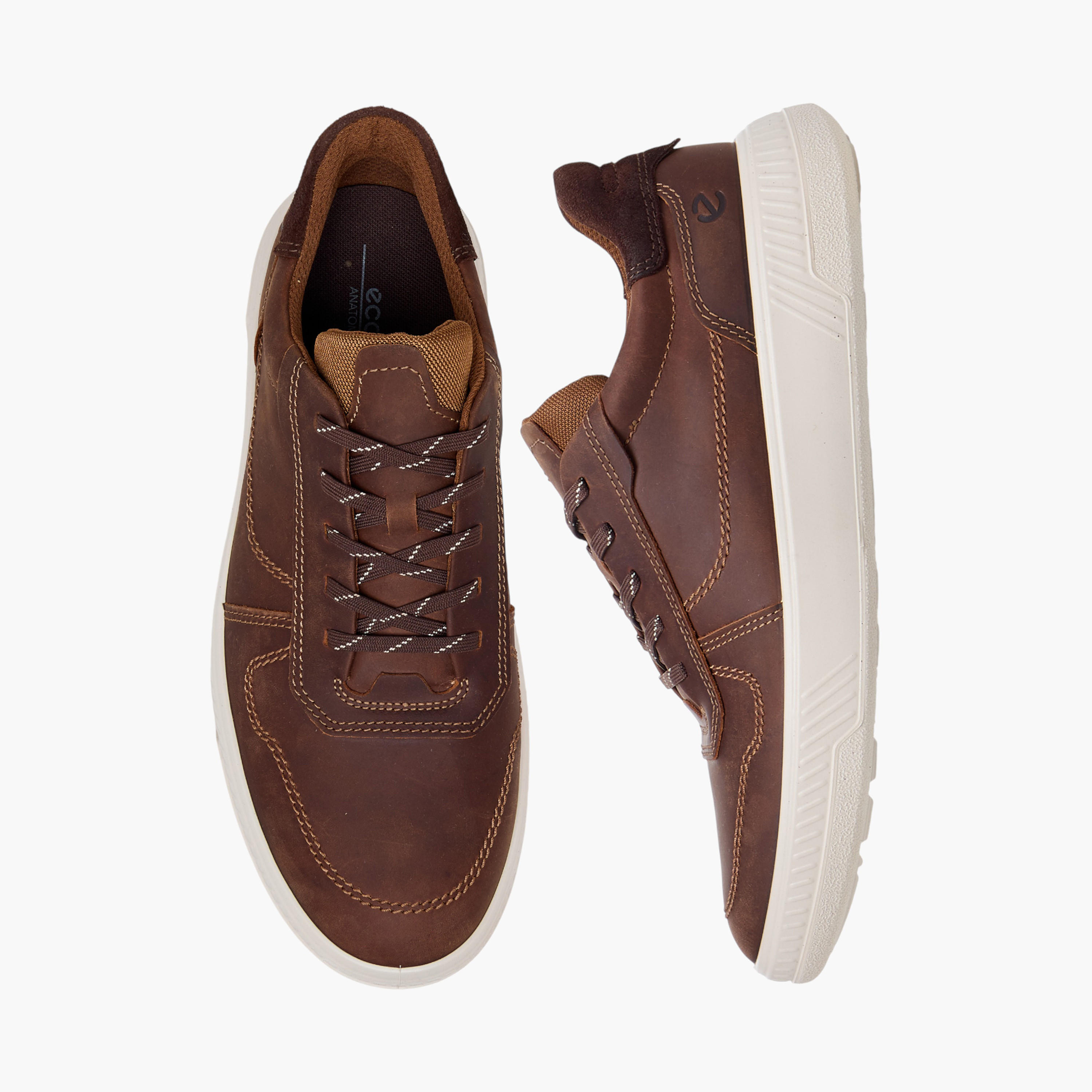 Ecco Men Move M Lace-Up Leather Sneakers-men-shoes-sneakers-image-3