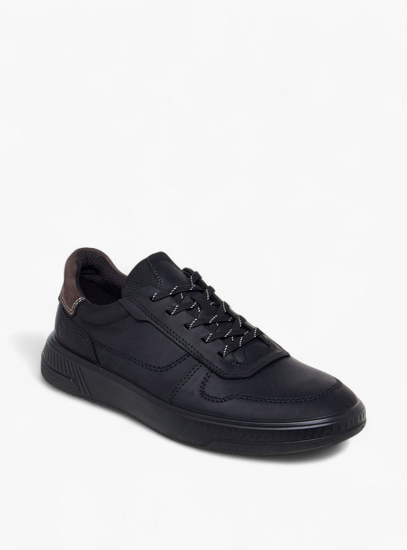 Ecco Men Move M Lace-Up Leather Sneakers-men-shoes-sneakers-image-1