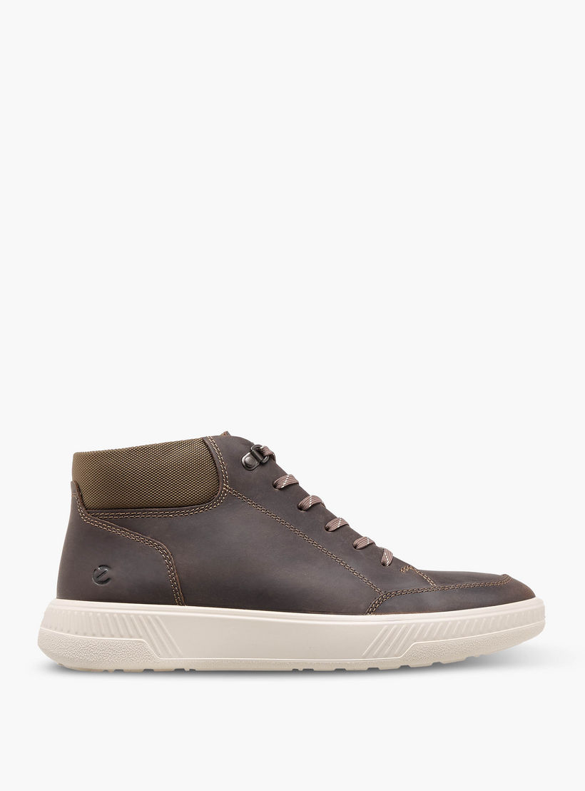 Ecco Men Move M Lace-Up Leather High Cut Sneakers-men-shoes-sneakers-image-3