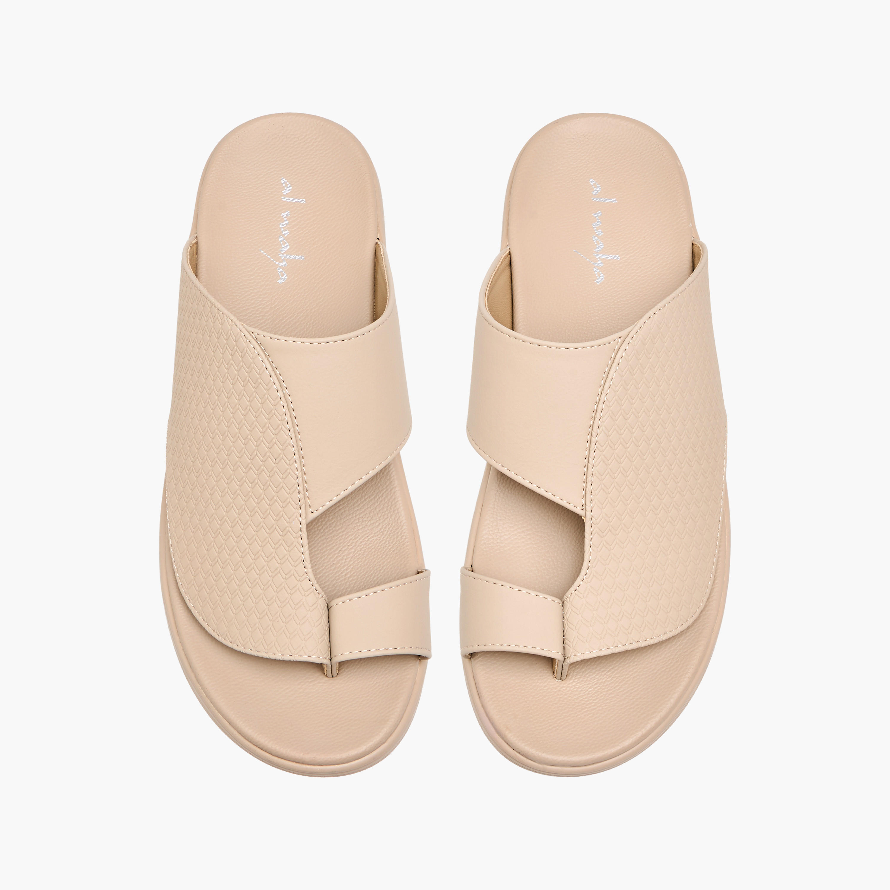 Al Waha Men Toe Loop Detail Arabic Sandals-men-shoes-sandals-image-1
