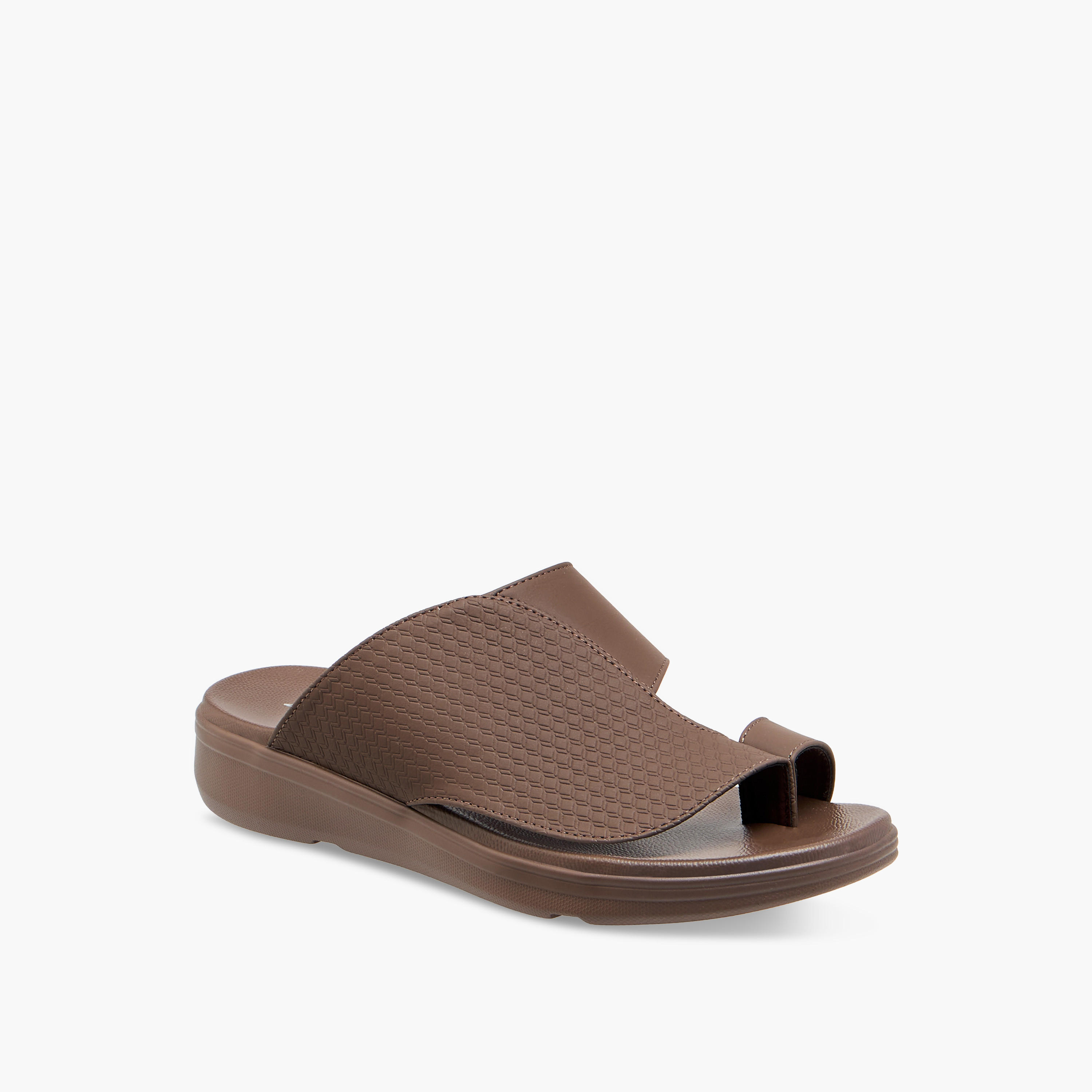 Al Waha Men Toe Loop Detail Arabic Sandals-men-shoes-sandals-image-2