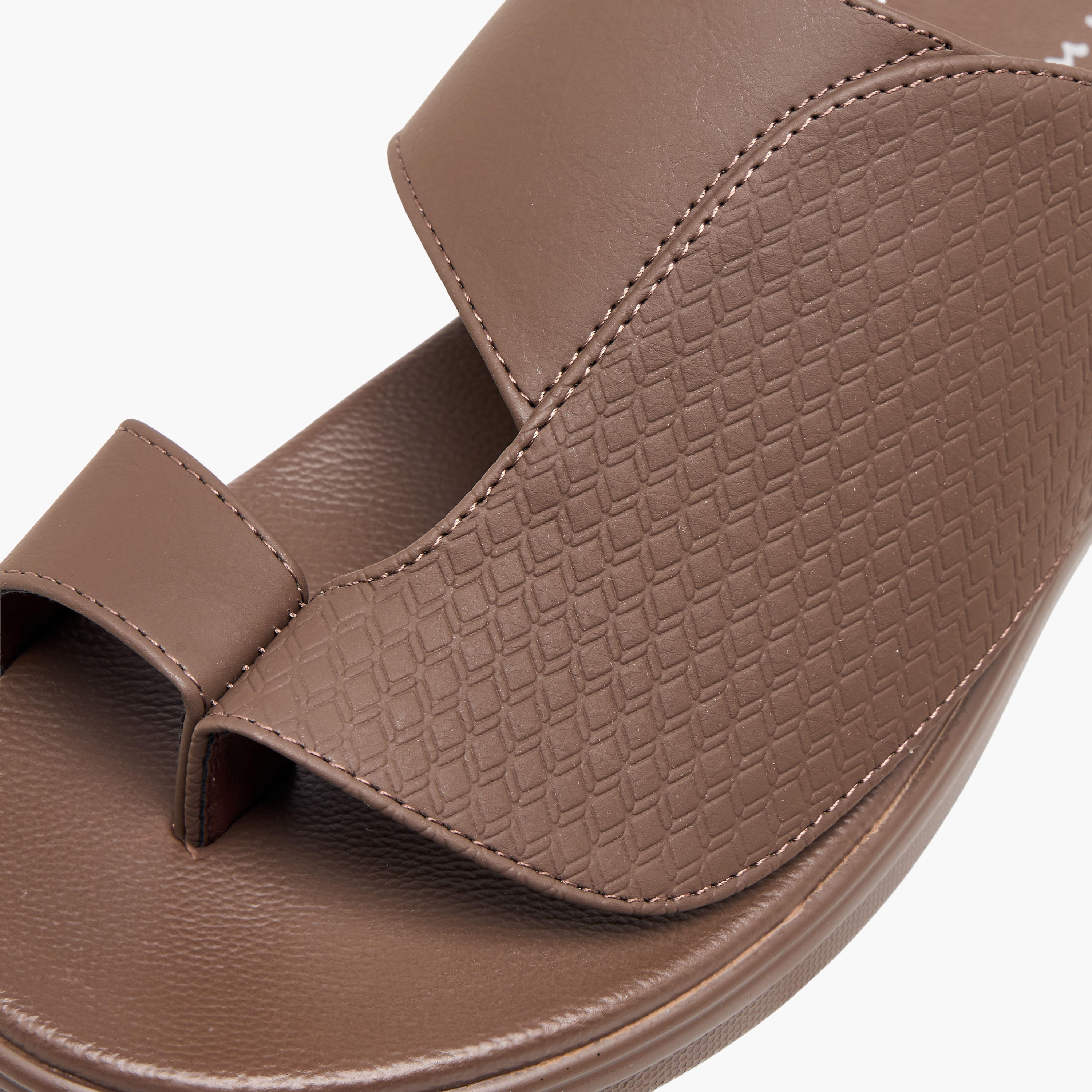 Al Waha Men Toe Loop Detail Arabic Sandals-men-shoes-sandals-image-4