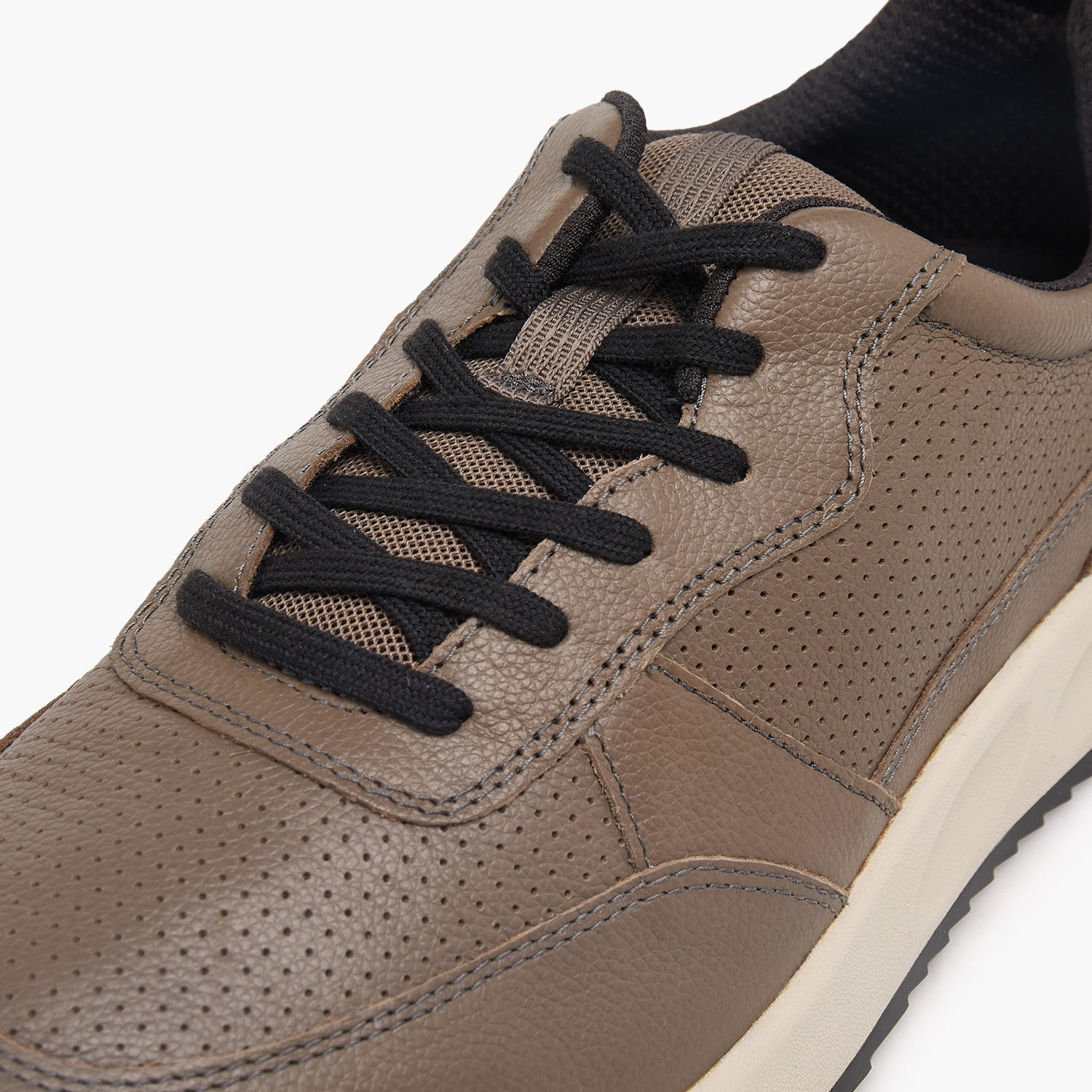 Ecco Men Leather Lace-Up Ankle Sneakers-men-shoes-sneakers-image-4