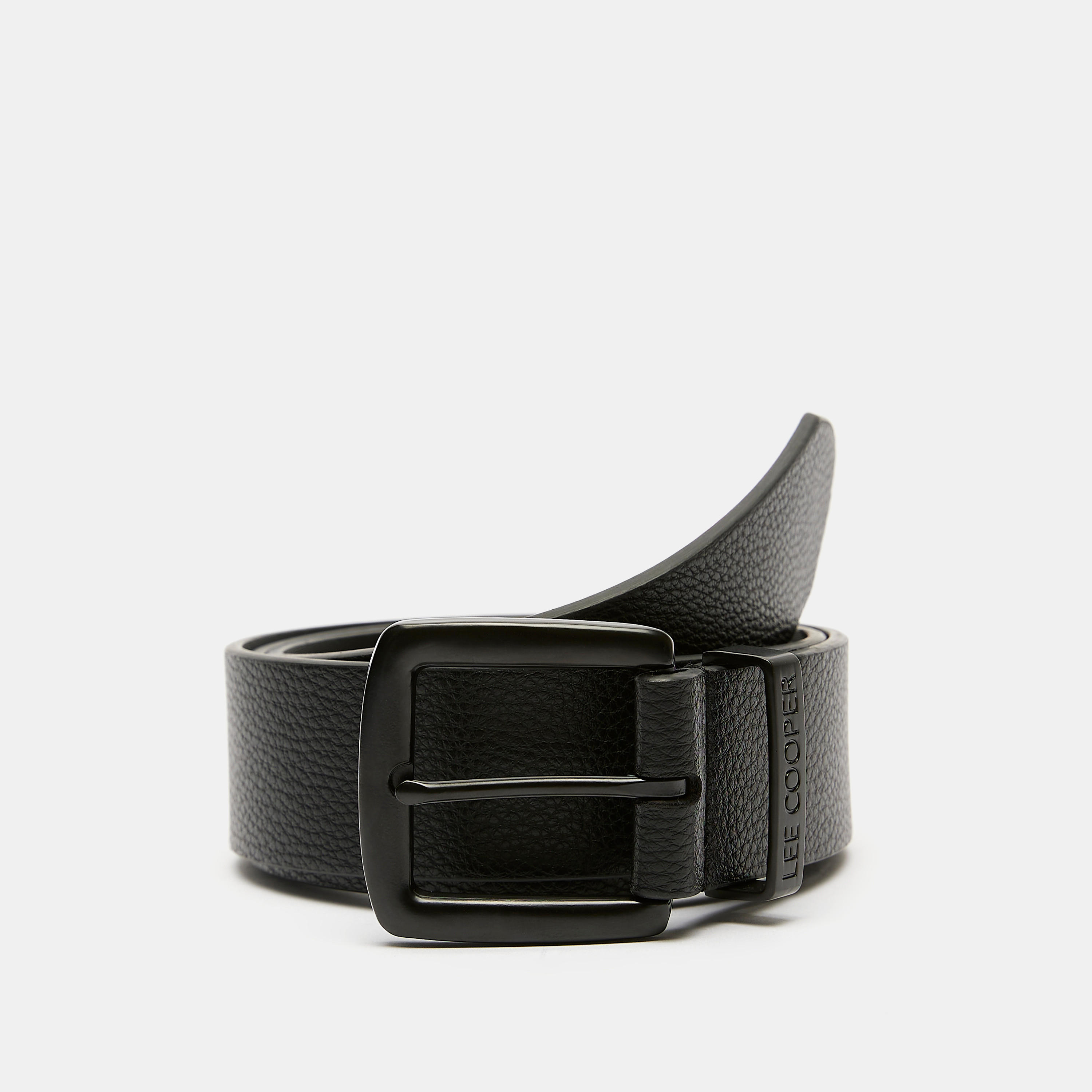 Lee Cooper Textured Waist Belt with Pin Buckle Closure-men-beltsandwallets-belts-image-1