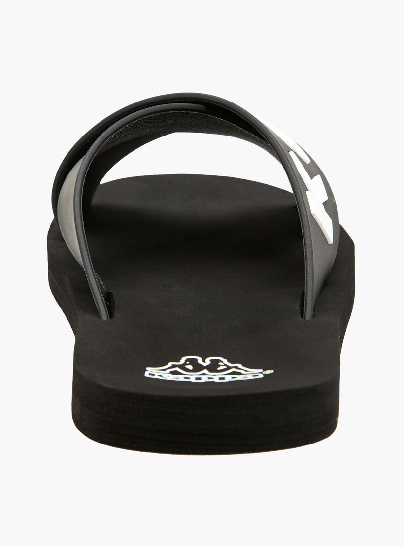 Kappa Women Logo Print Cross Strap Slides-women-shoes-flats-slides-image-4