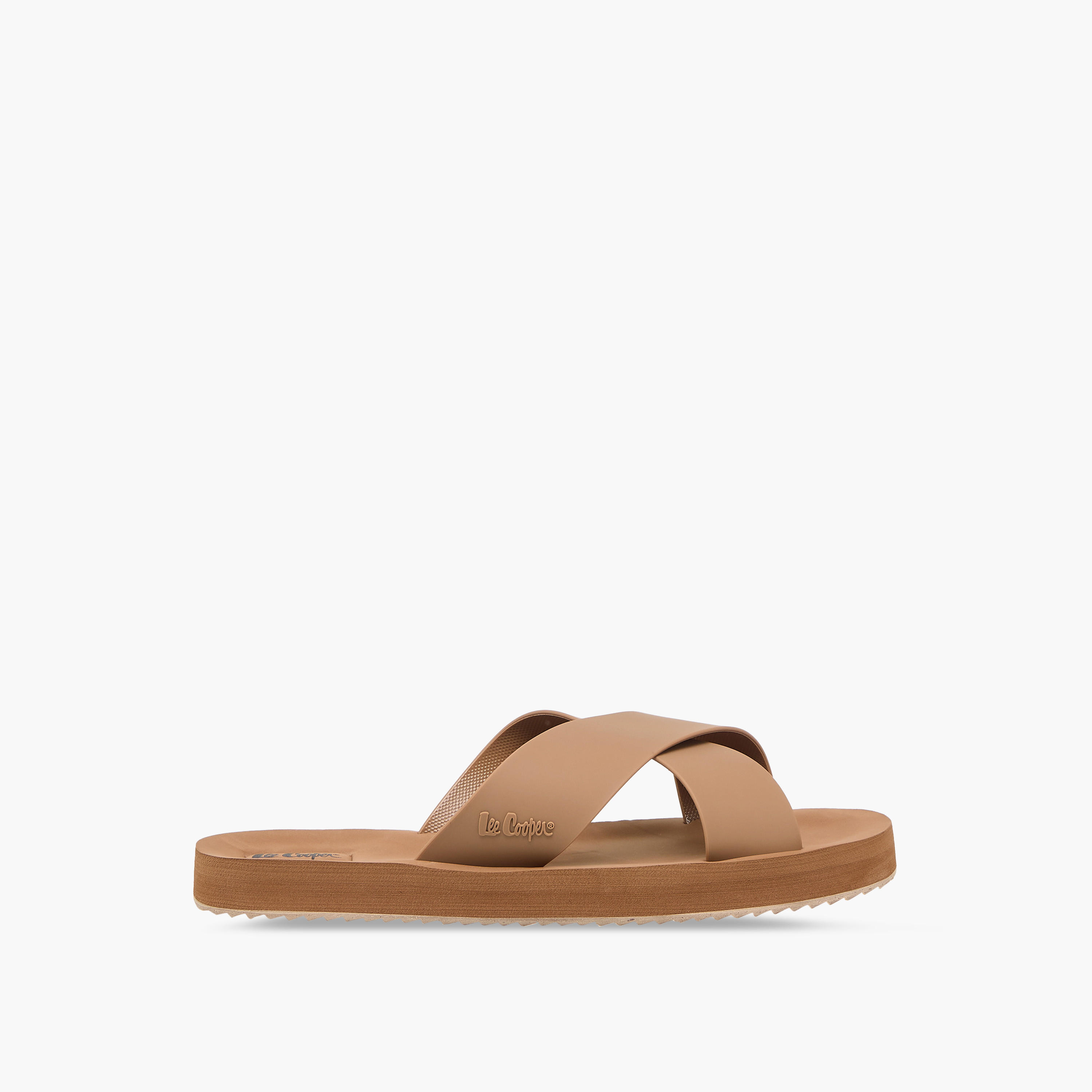 Lee Cooper Men's Logo Detail Cross Strap Flip Flops-men-shoes-flipflopsandslides-image-2