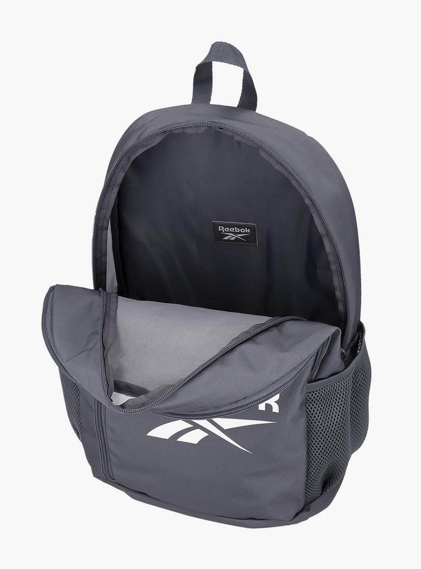 شنطة ظهر مدرسية بطبعات شعار وحمالات قابلة للتعديل وسحاب إغلاق من ريبوك - 38x19x43 سم-boys-accessories-bagsandbackpacks-image-5