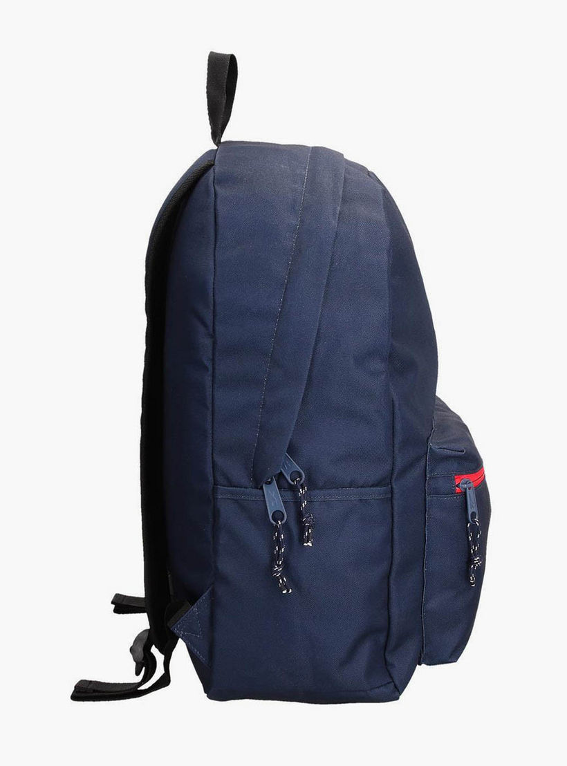 Reebok Logo Print School Backpack with Adjustable Straps and Zip Closure - 38x19x43 cm-boys-accessories-bagsandbackpacks-image-2