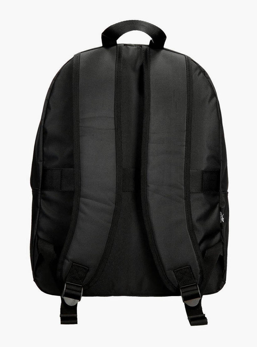 Reebok Logo Print School Backpack with Adjustable Straps and Zip Closure - 38x19x43 cm-boys-accessories-bagsandbackpacks-image-3