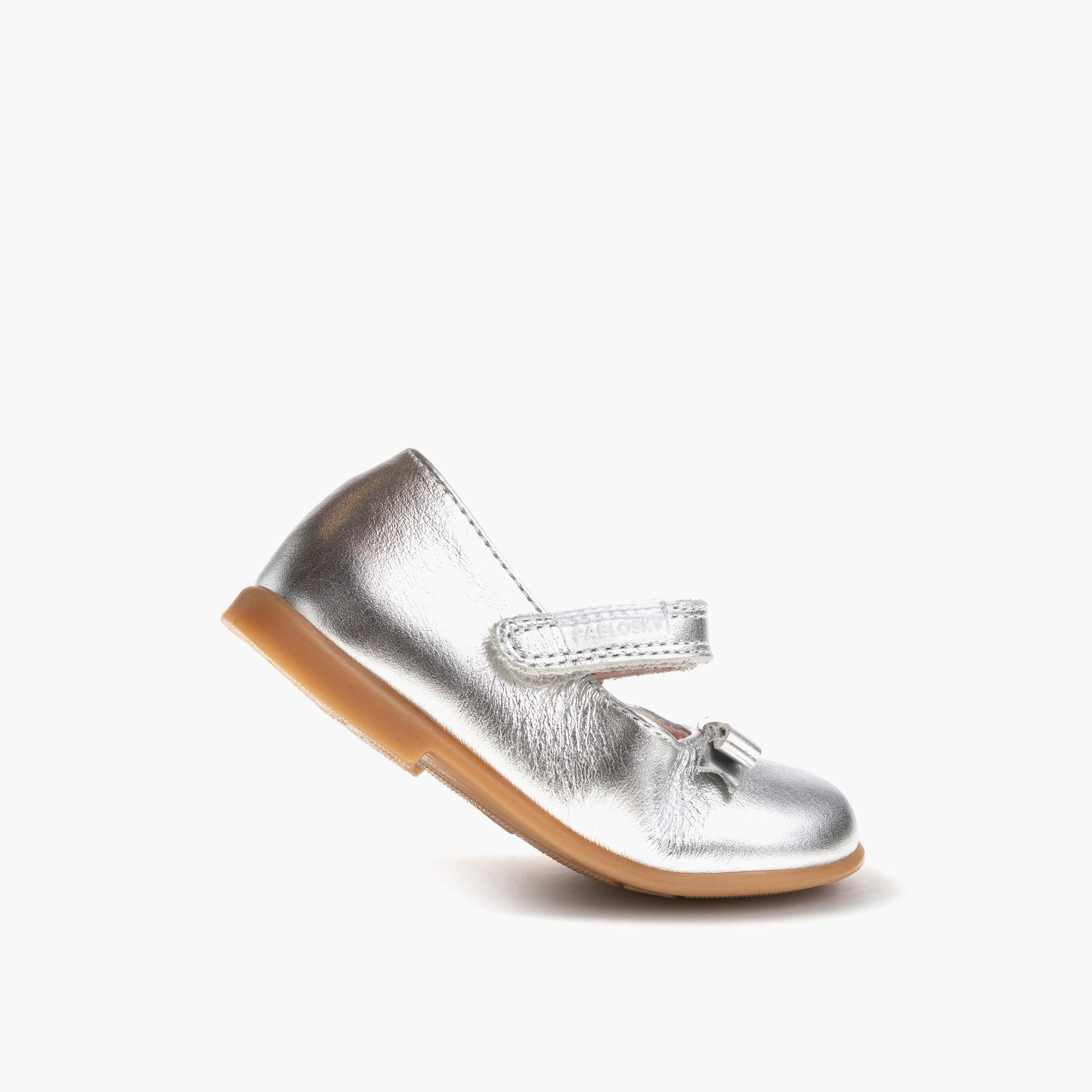 حذاء ماري جين بفيونكة وشريط إغلاق لاصق للبنات من بابلوسكي-girls-shoes-maryjanes-image-5