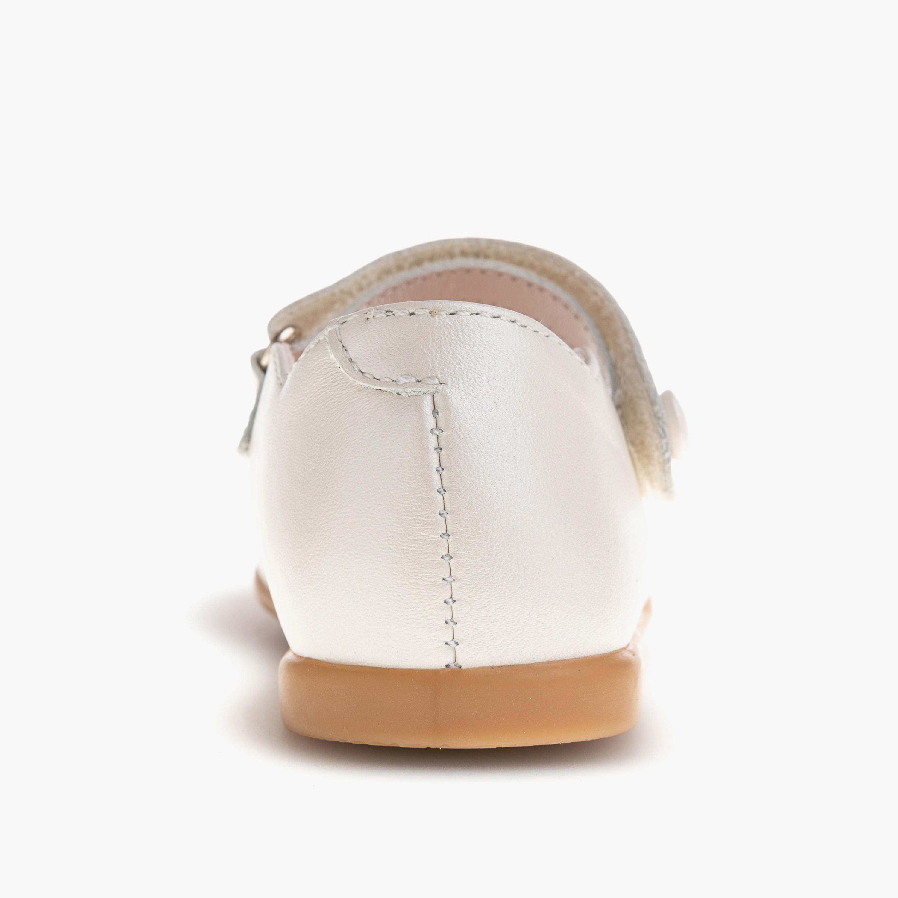 Pablosky Girls' Solid Mary Jane Shoes with Hook and Loop Closure-girls-shoes-maryjanes-image-3