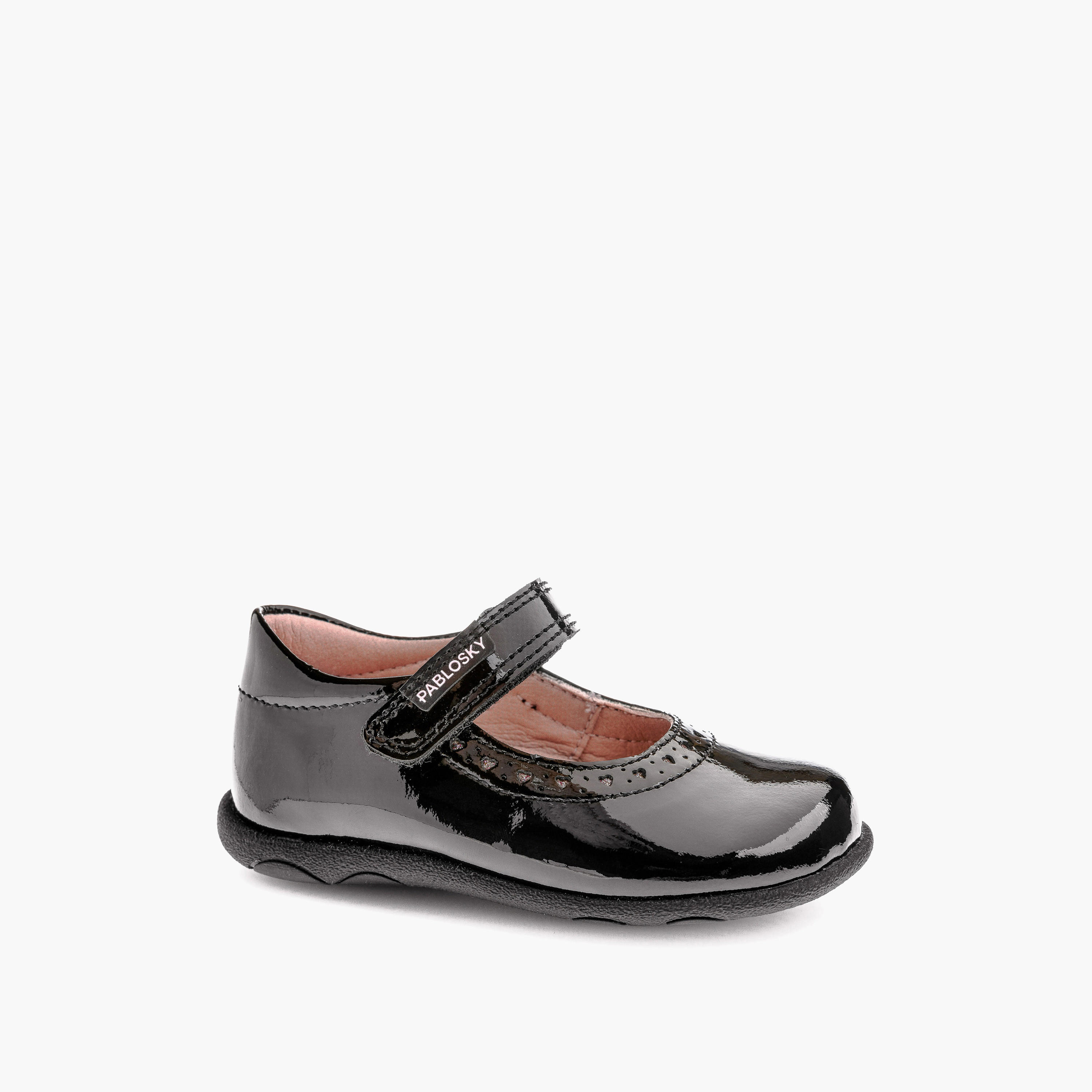 حذاء ماري جين مدرسي بشريط إغلاق لاصق للبنات من بابلوسكي - 59119-girls-shoes-maryjanes-image-1