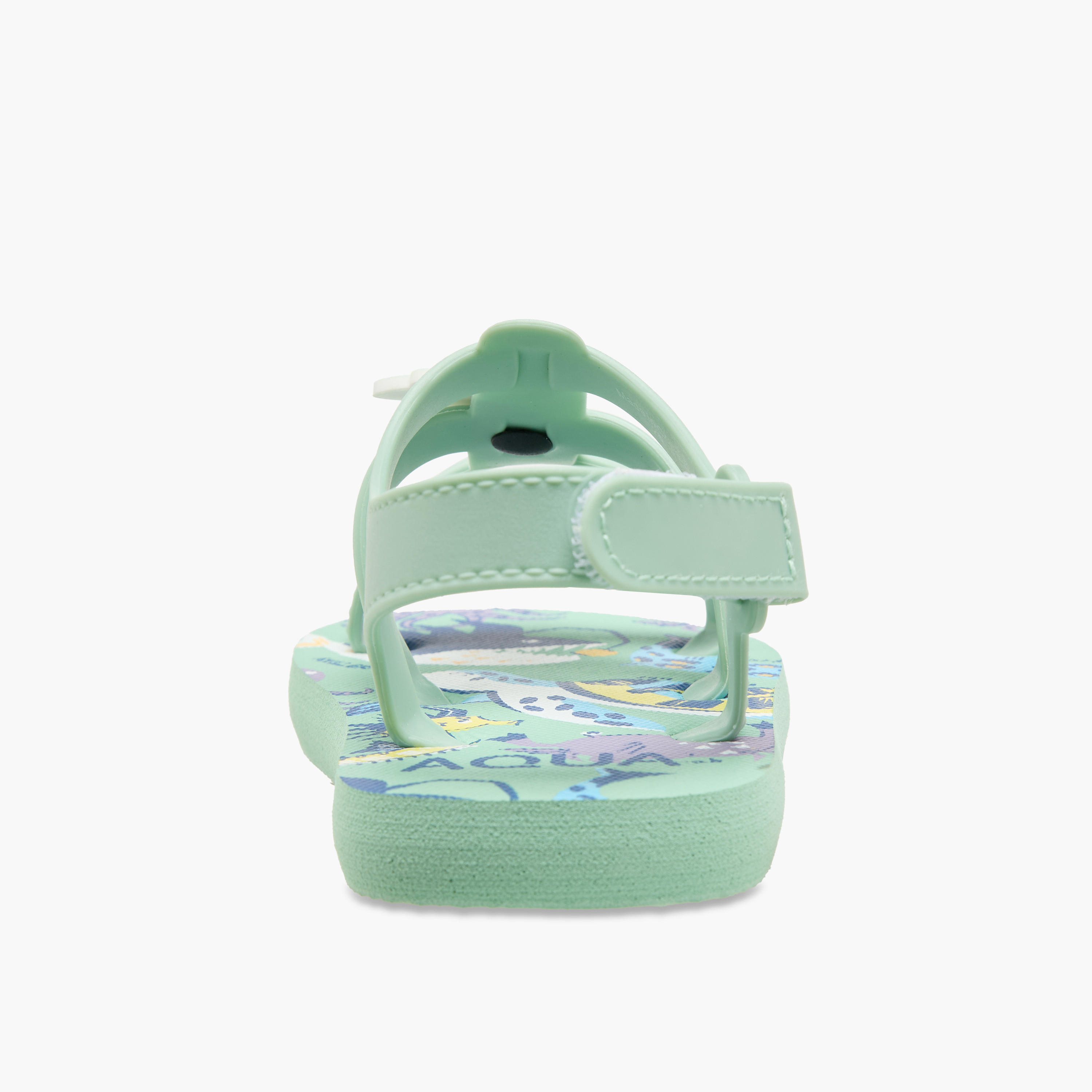 Aqua Boys Marine Print Hook & Loop Strap Sandals-boys-shoes-sandals-image-5
