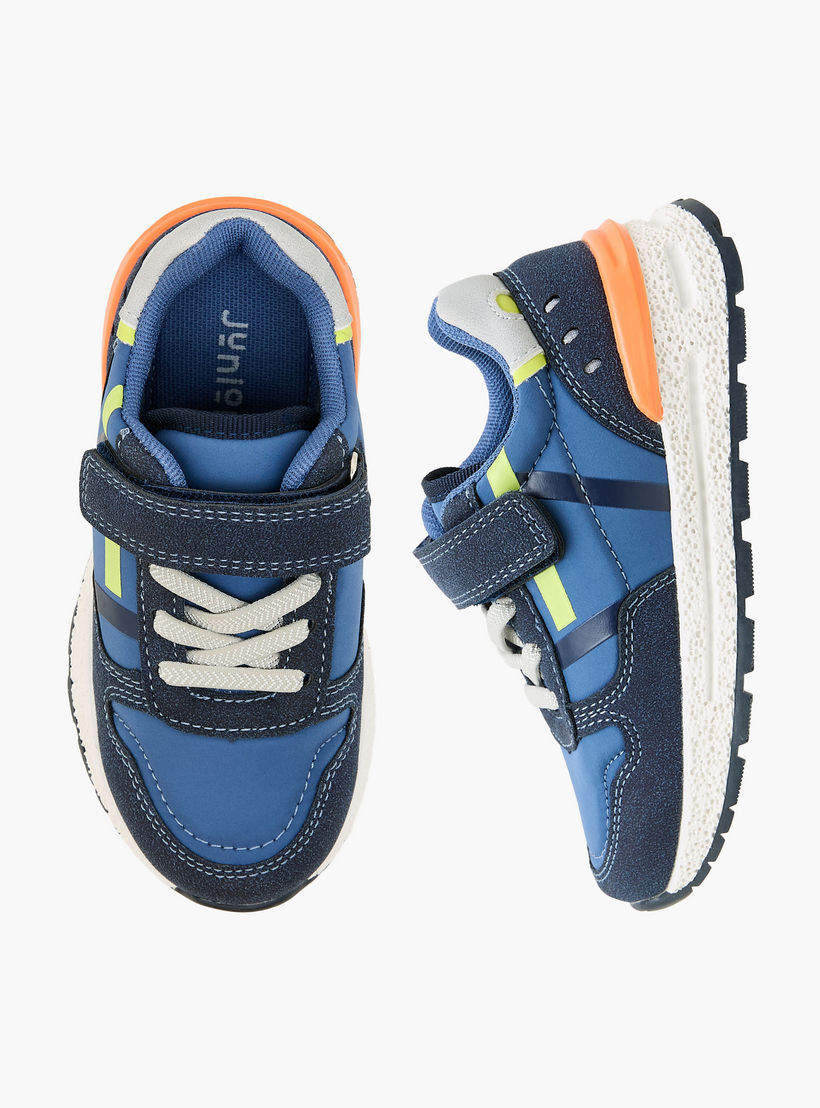 Juniors Boys Hook & Loop Ankle Sneakers-boys-shoes-sneakers-image-1