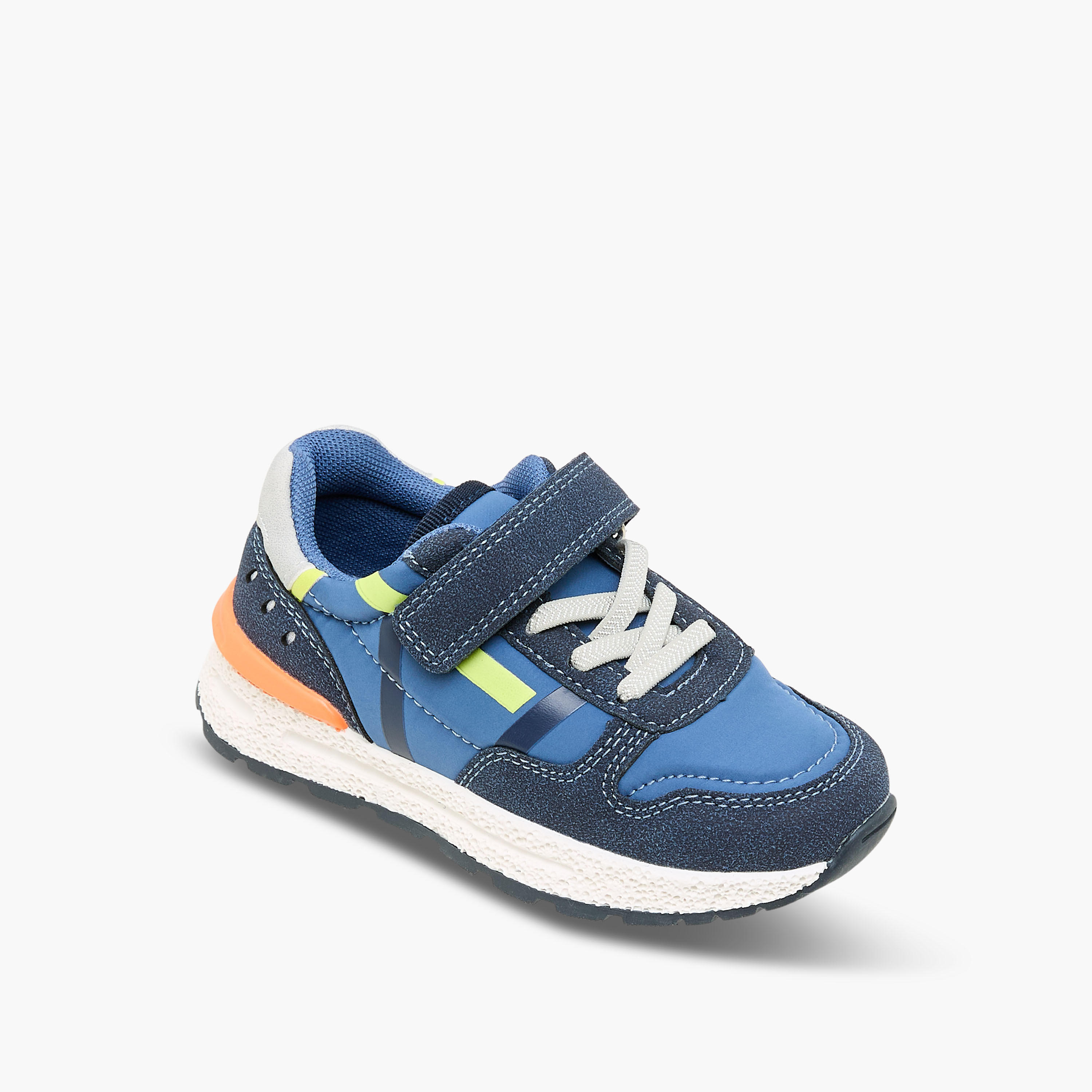 Juniors Boys Hook & Loop Ankle Sneakers-boys-shoes-sneakers-image-2