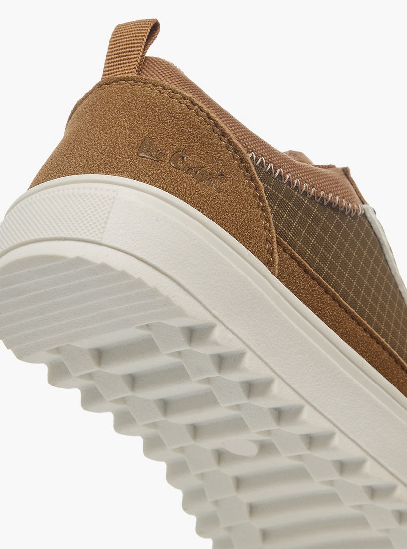 حذاء سنيكرز بارز الملمس طول الكاحل برباط للأولاد من لي كوبر-boys-shoes-sneakers-image-5
