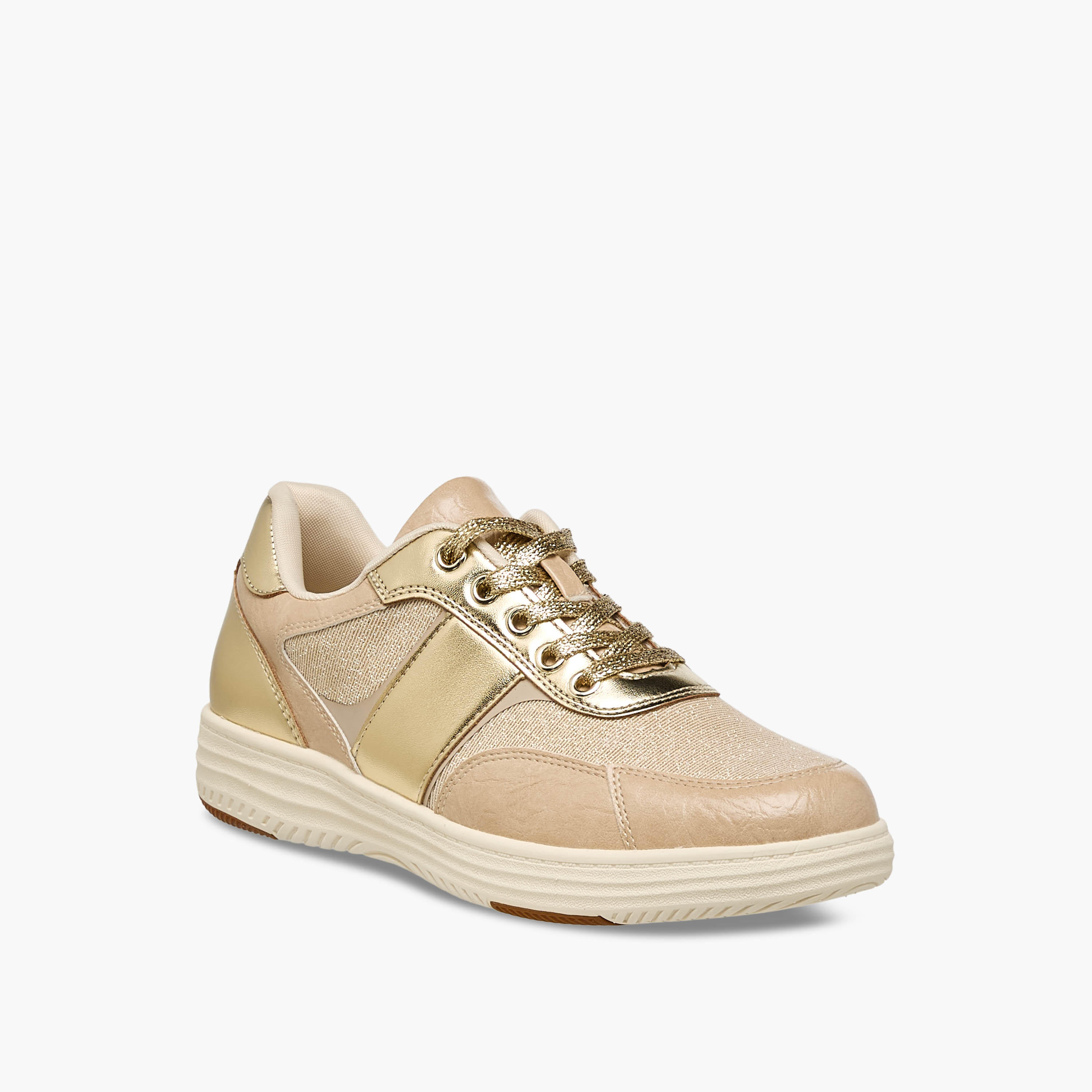 حذاء سنيكرز برباط إغلاق للنساء من لو كونفورت-women-shoes-sneakers-image-2