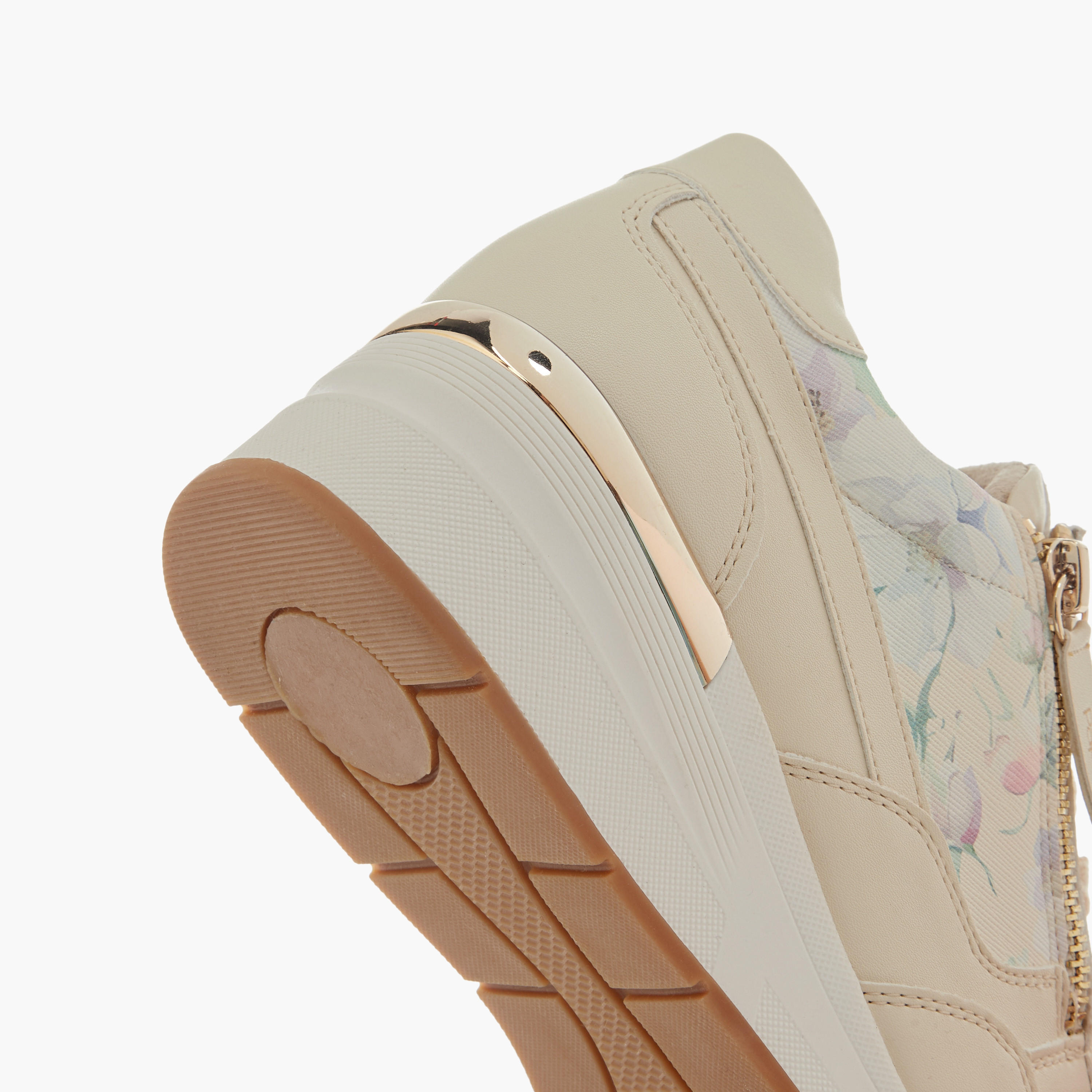 Paprika Floral Print Sneakers with Lace-Up Closure-women-shoes-sneakers-image-5