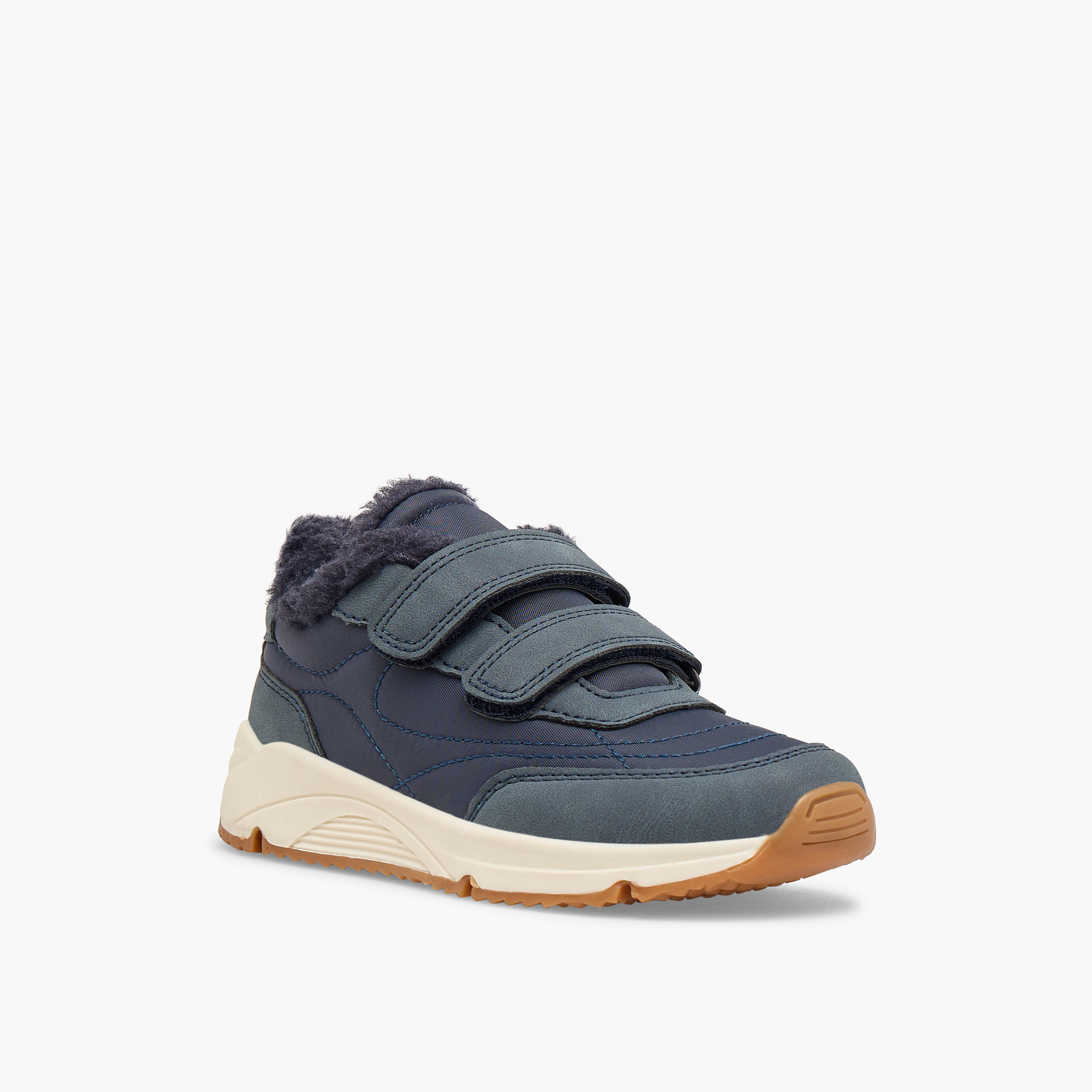 Juniors Boys Hook & Loop Ankle Sneakers-boys-shoes-sneakers-image-2