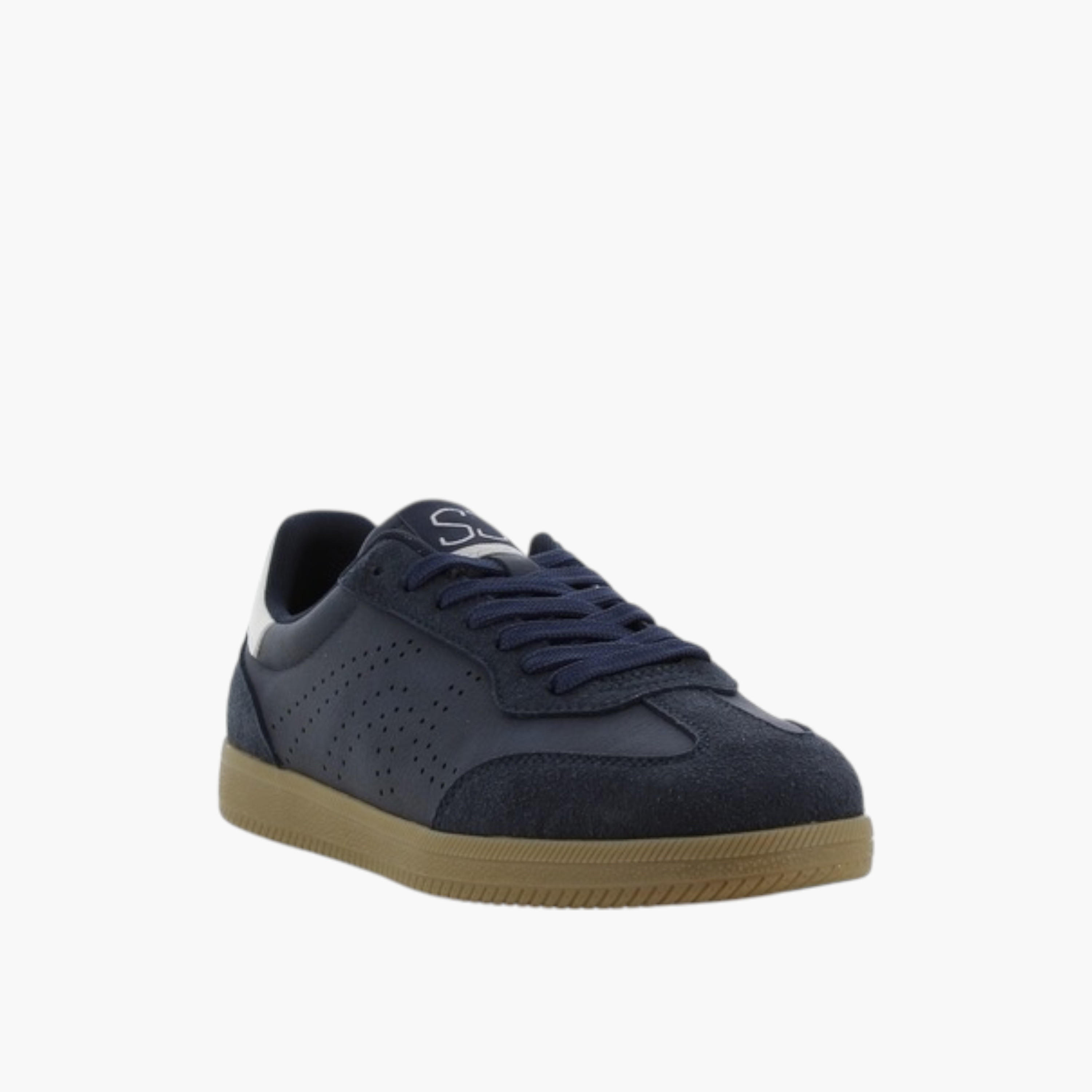 SJ Men's Perforated Sneakers with Lace-Up Closure - 637602-553-men-shoes-sneakers-image-1