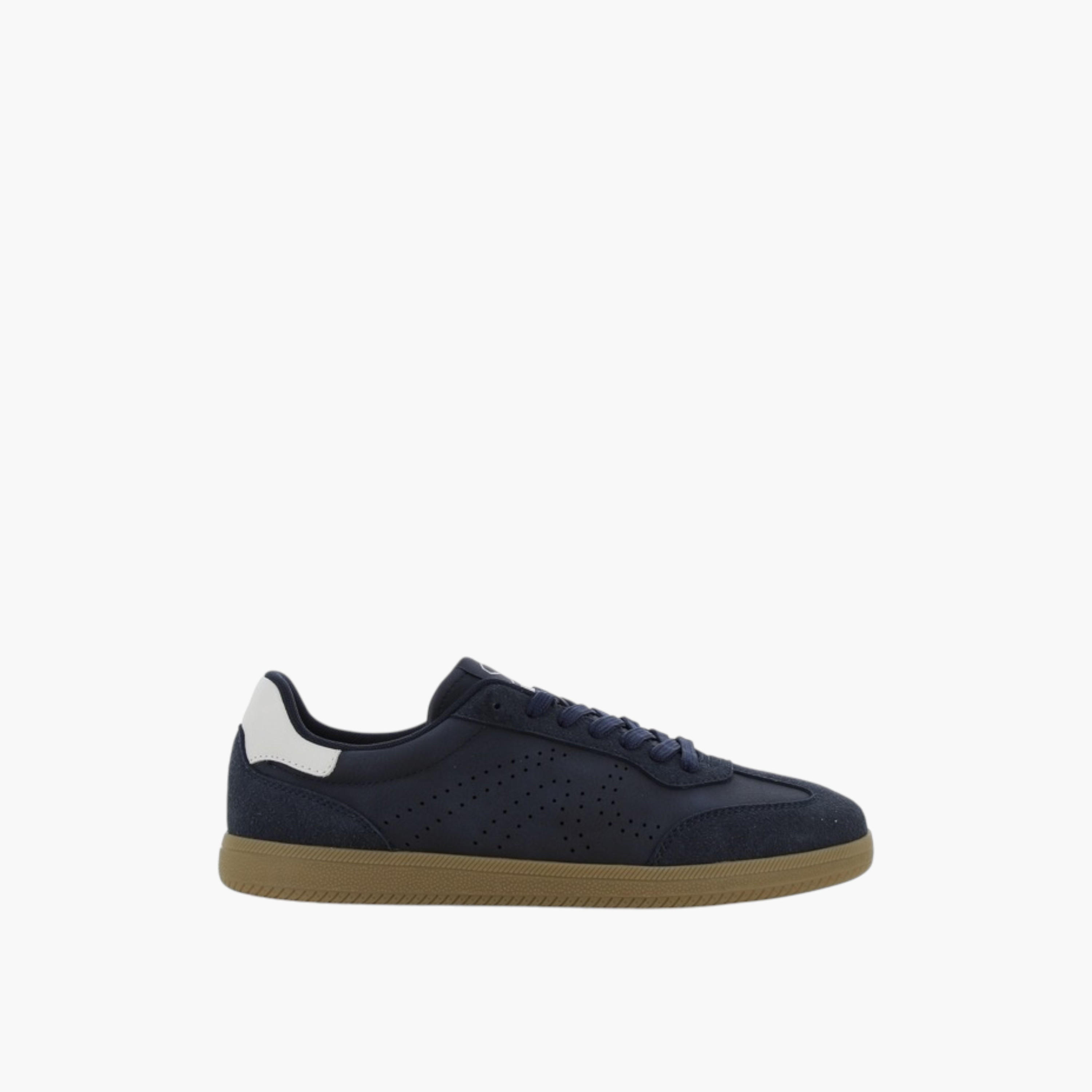 SJ Men's Perforated Sneakers with Lace-Up Closure - 637602-553-men-shoes-sneakers-image-2