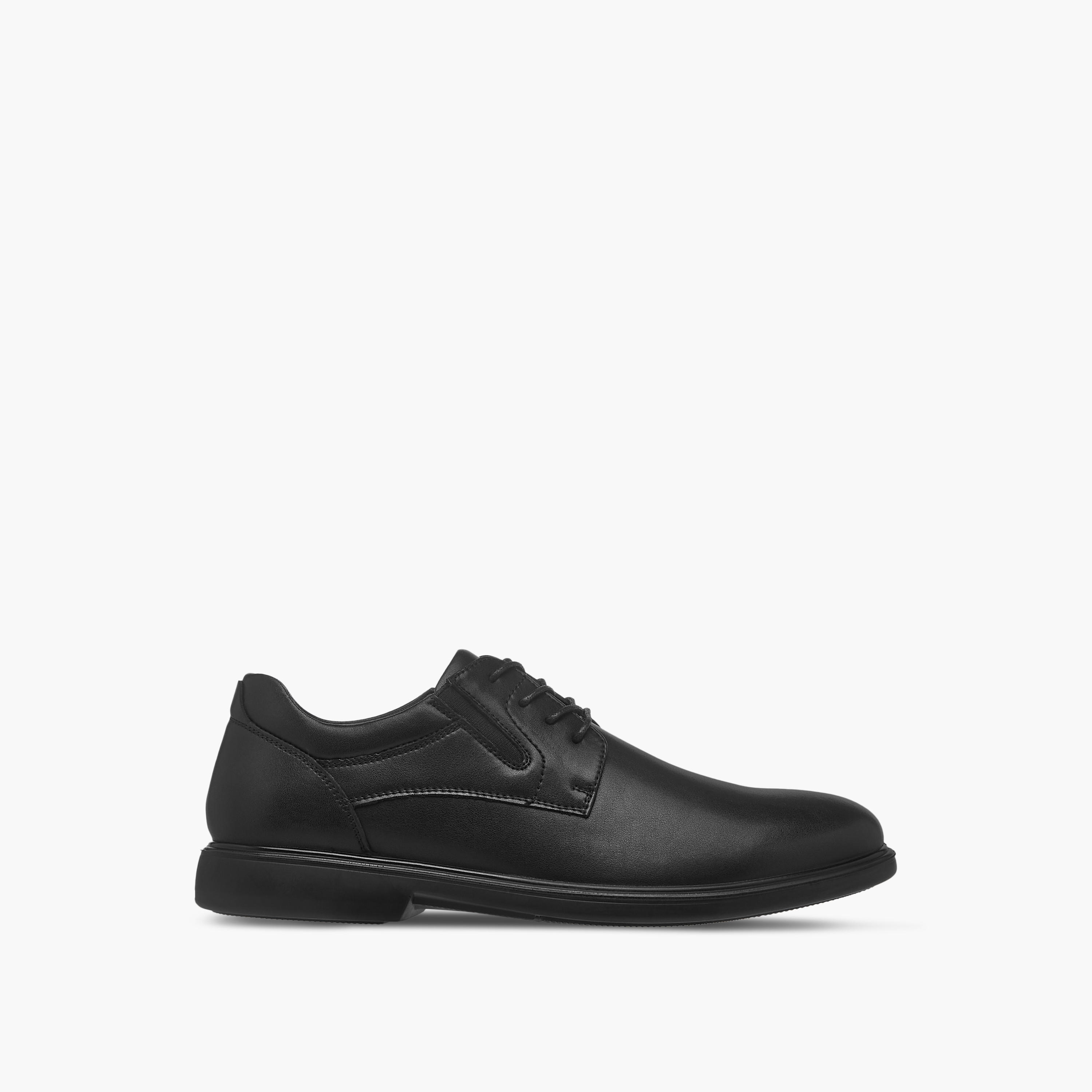 LBL by Shoexpress Textured Lace-Up Derby Shoes-men-shoes-formalshoes-image-3