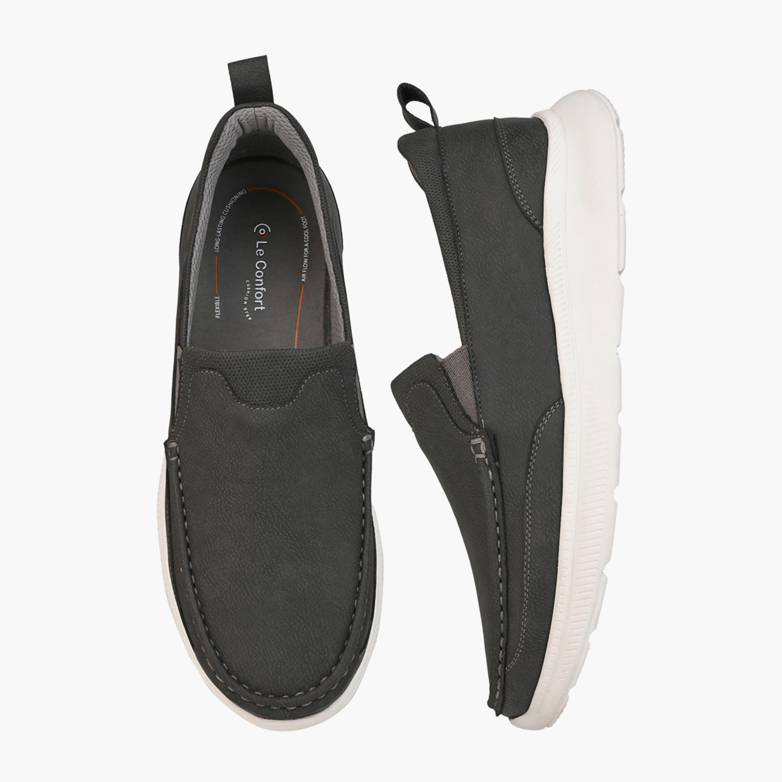 حذاء لوفر رجالي سهل الارتداء من لو كونفورت-men-shoes-loafersandmoccasins-image-1