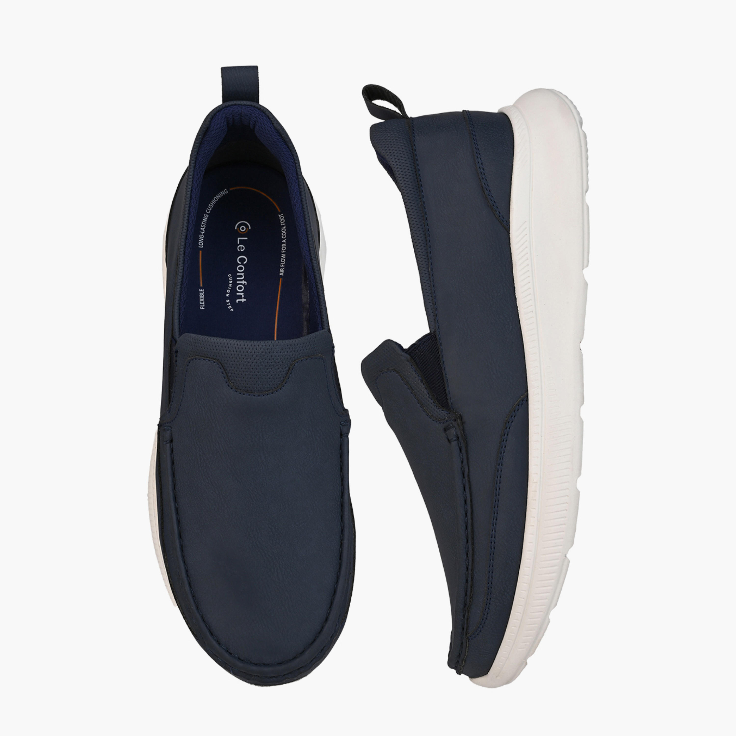 حذاء لوفر رجالي سهل الارتداء من لو كونفورت-men-shoes-loafersandmoccasins-image-1