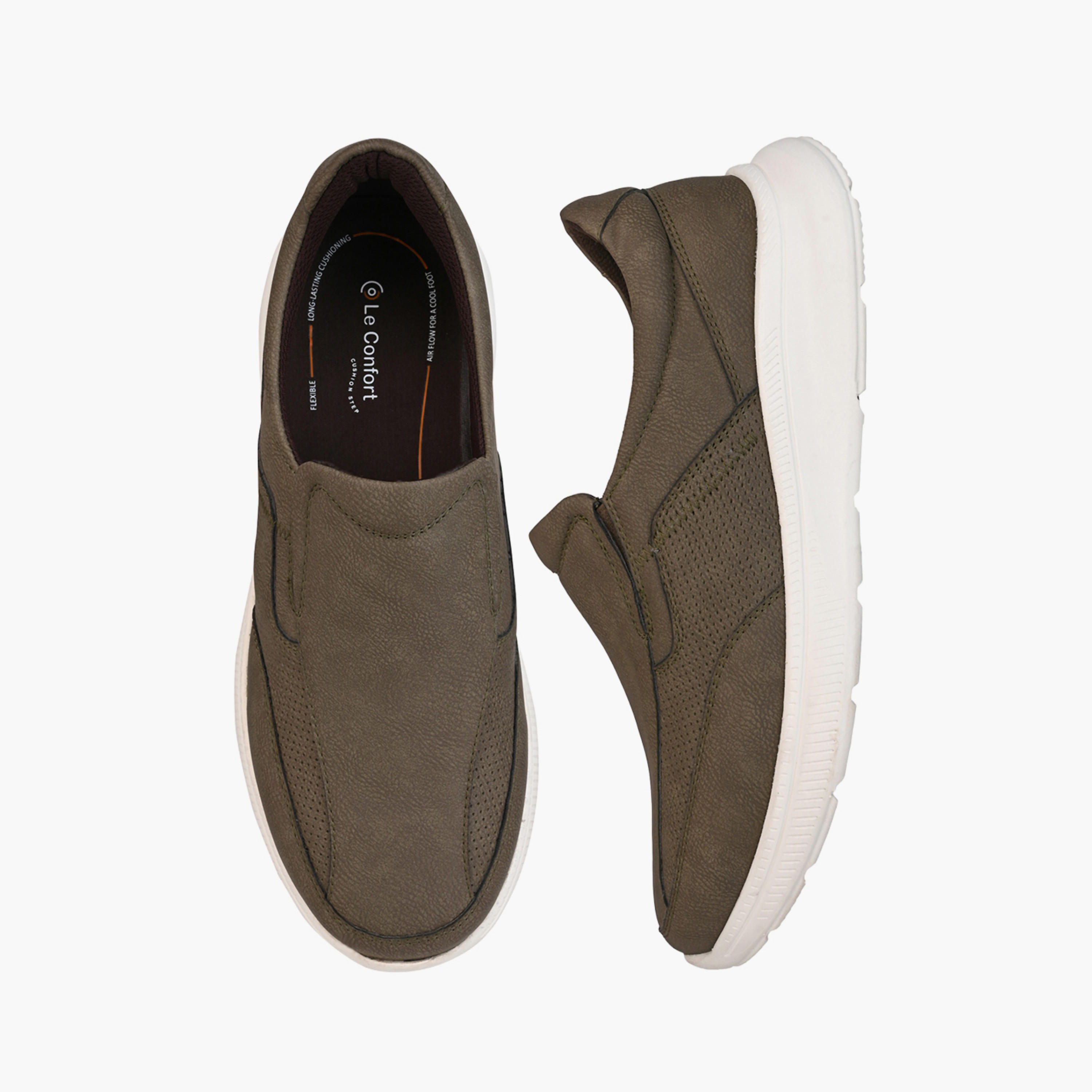 حذاء لوفرز سهل الارتداء وبارز الملمس للرجال من لو كونفورت-men-shoes-loafersandmoccasins-image-1