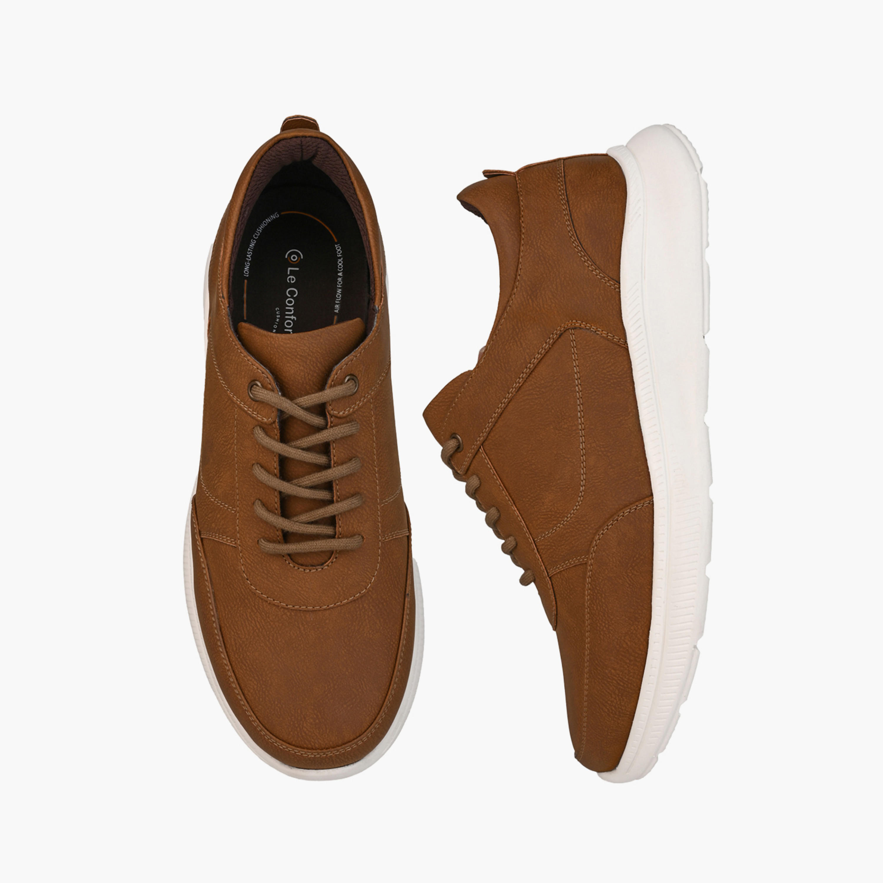 حذاء سنيكرز برباط إغلاق للرجال من لو كونفورت-men-shoes-sneakers-image-1
