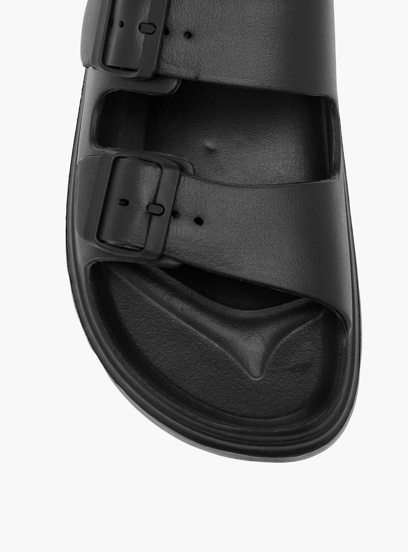 Celeste Women's Buckle Accent Slide Slippers with Slip-On Closure-women-shoes-flipflopsandslides-image-3