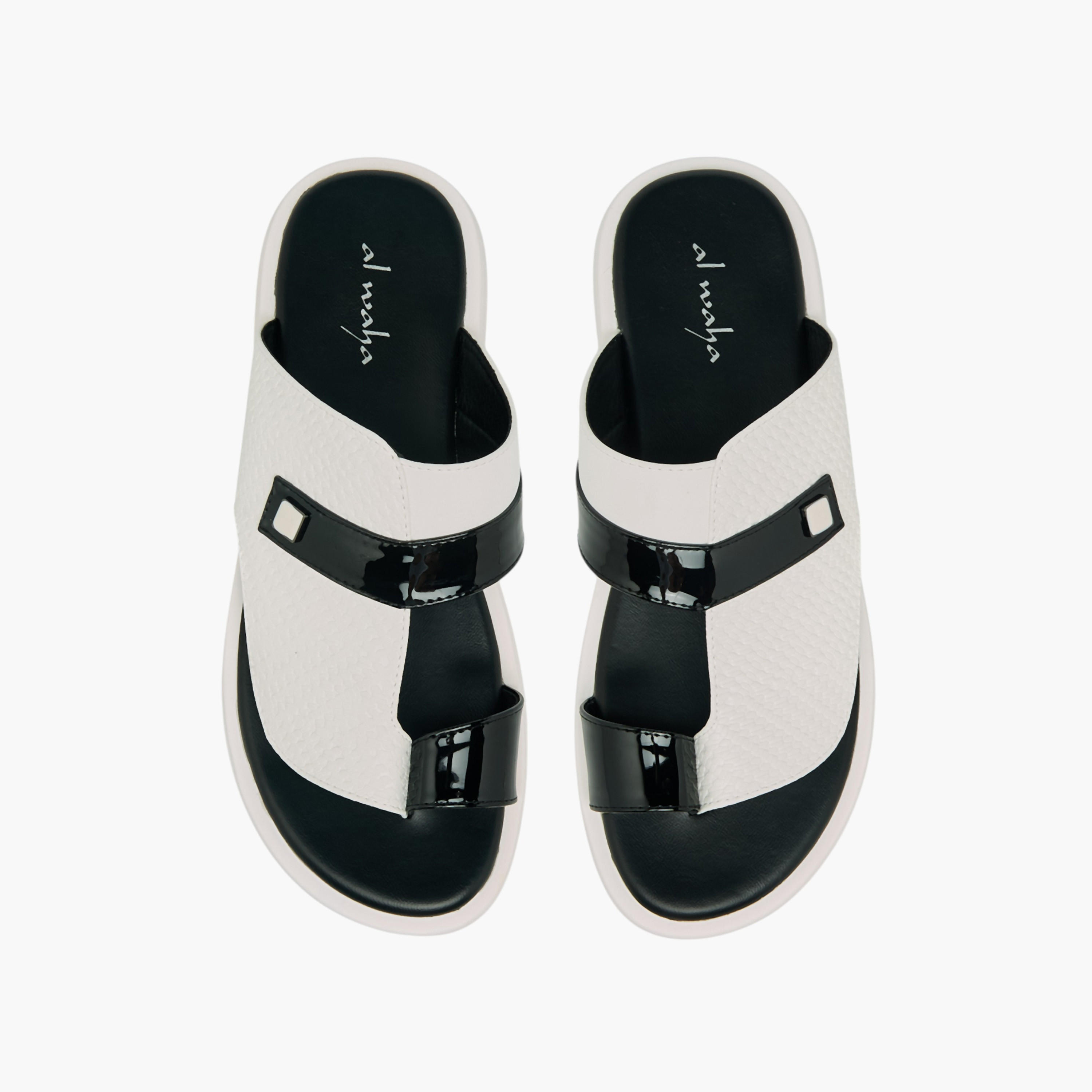 Al Waha Men Toe Loop Detail Arabic Sandals-men-shoes-sandals-image-1