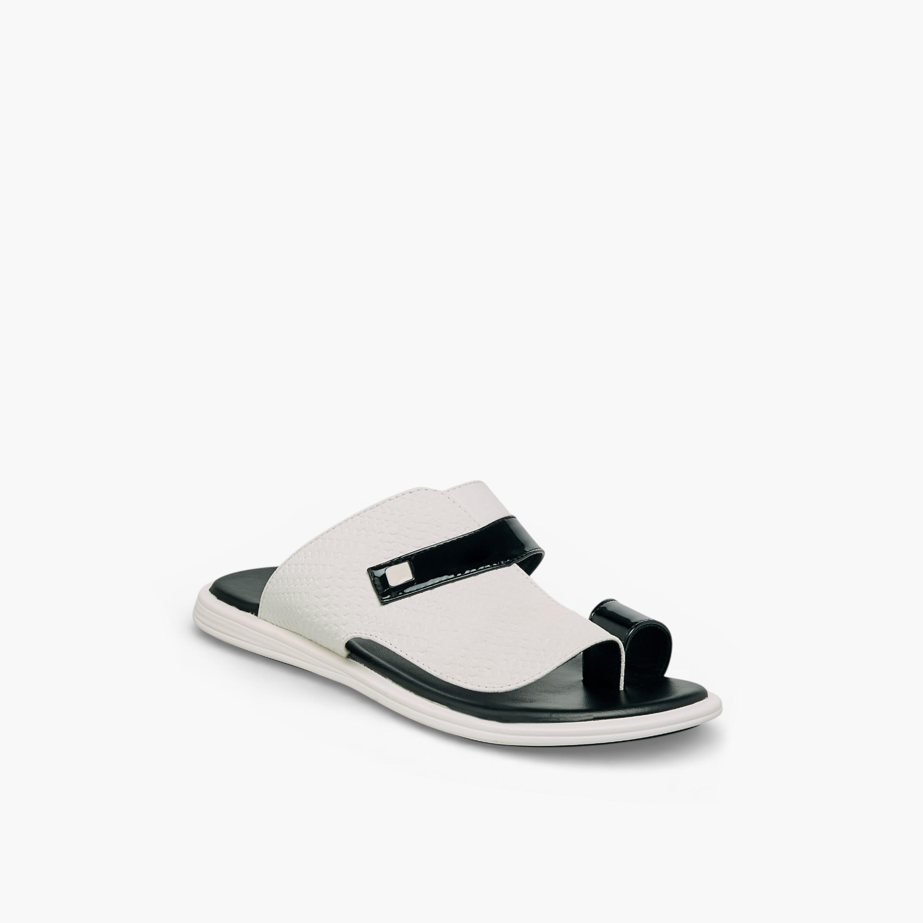 Al Waha Men Toe Loop Detail Arabic Sandals-men-shoes-sandals-image-2
