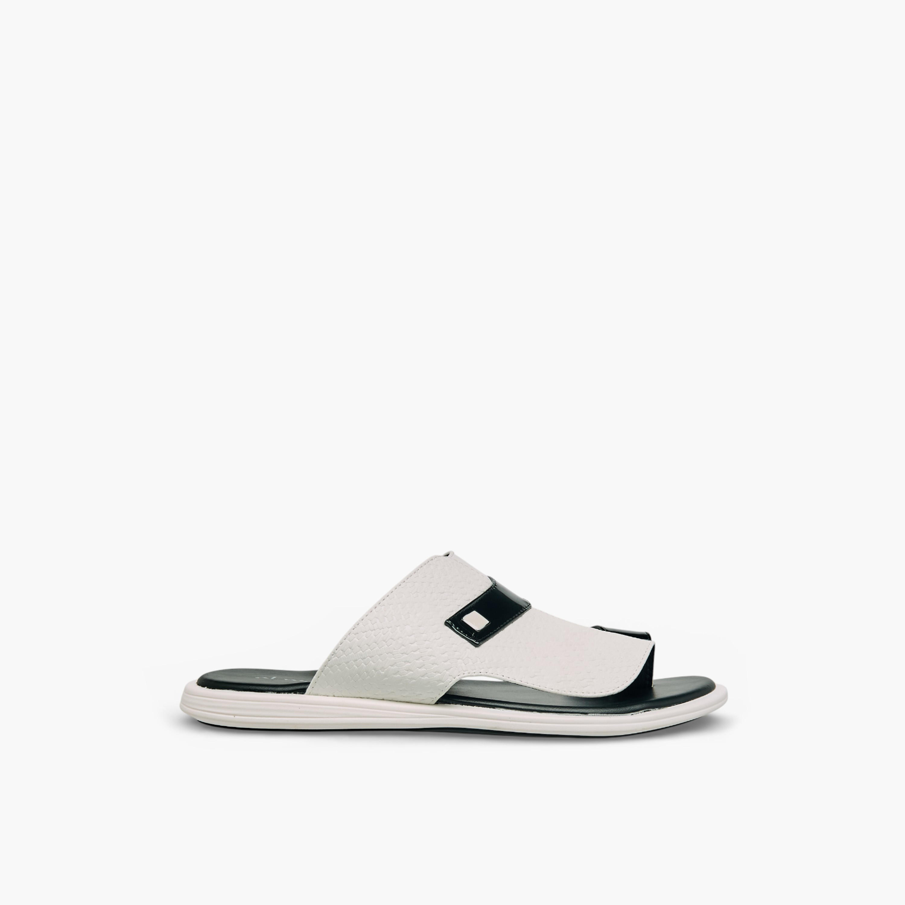 Al Waha Men Toe Loop Detail Arabic Sandals-men-shoes-sandals-image-3