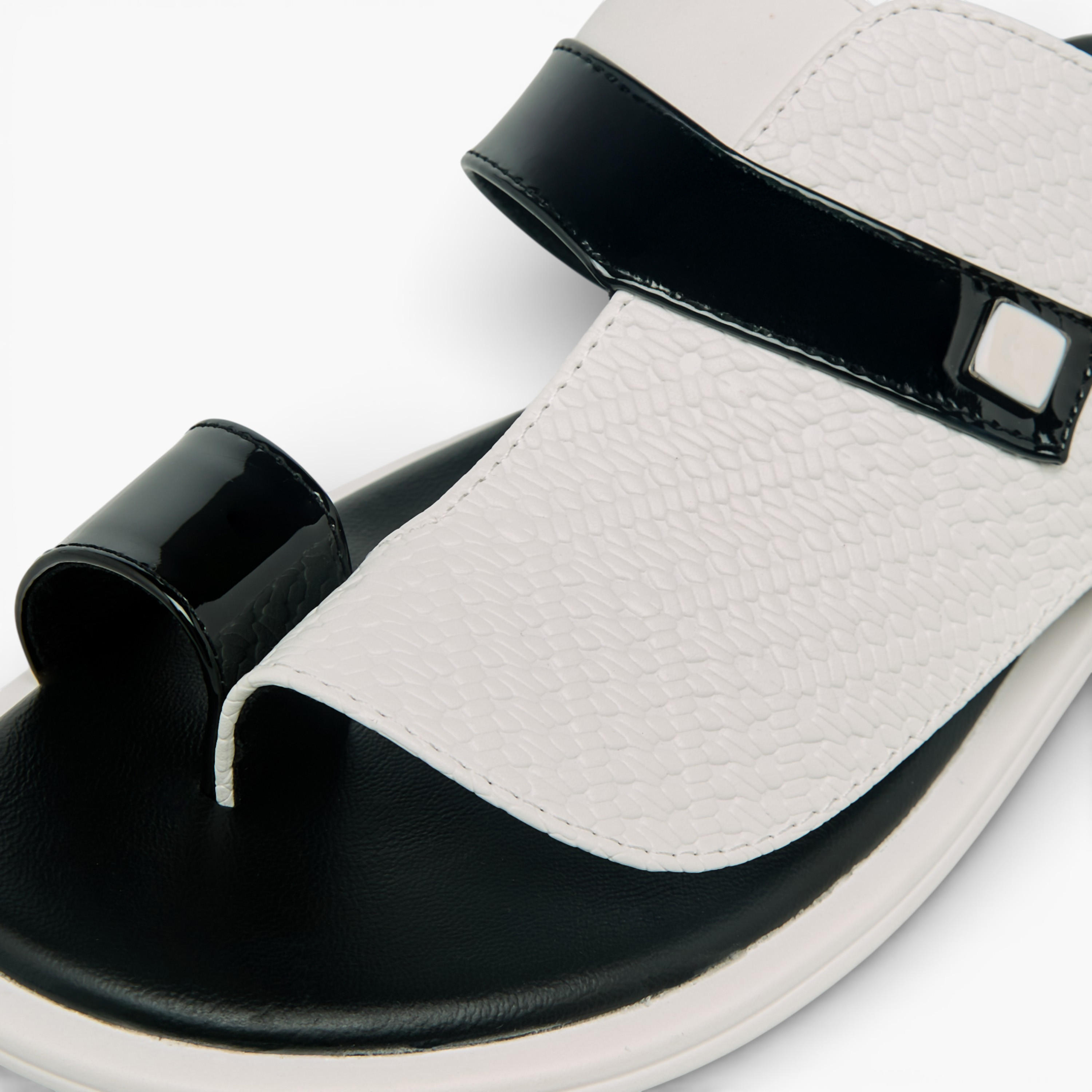 Al Waha Men Toe Loop Detail Arabic Sandals-men-shoes-sandals-image-4
