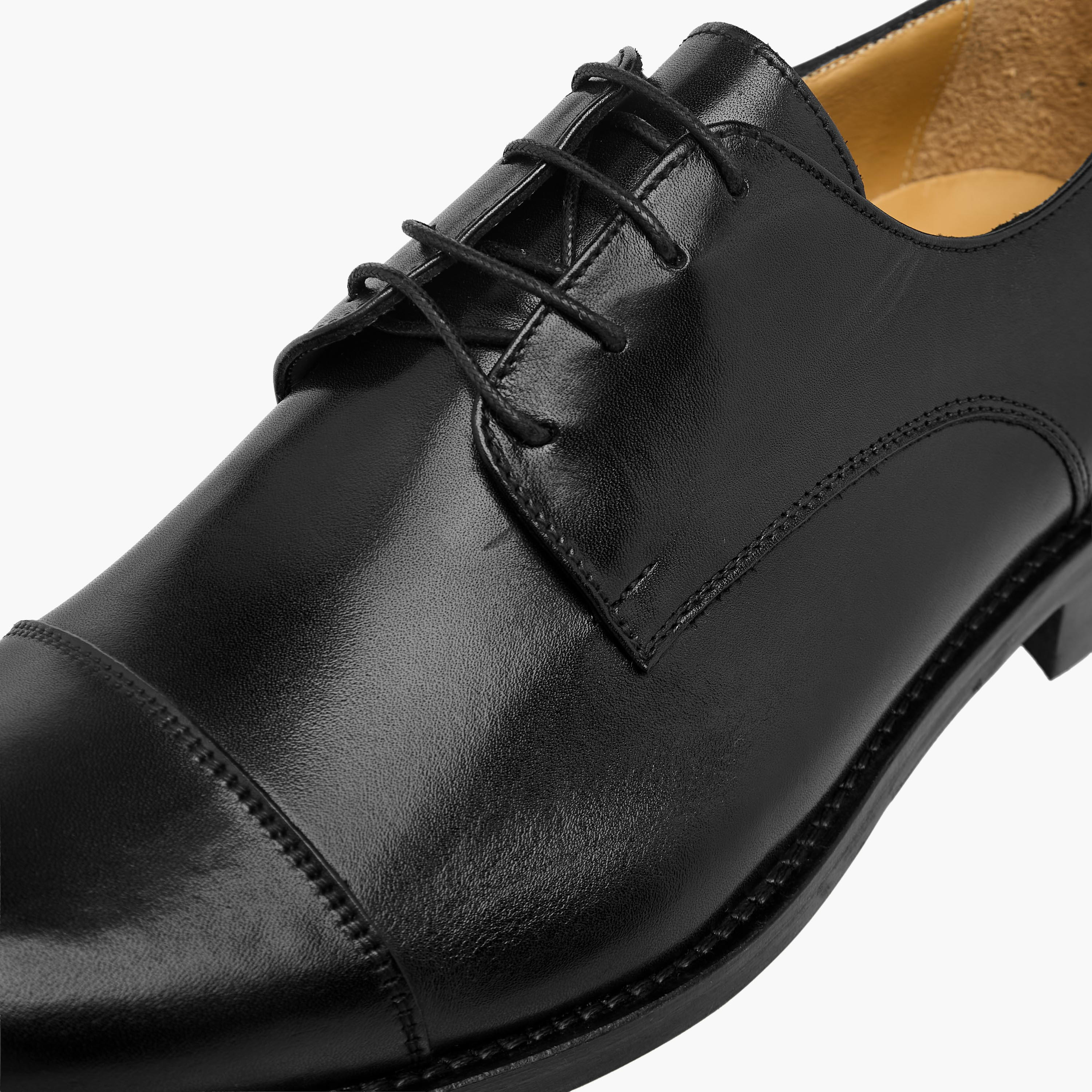 Duchini Men Genuine Leather Lace-Up Derby Shoes-men-shoes-formalshoes-image-4