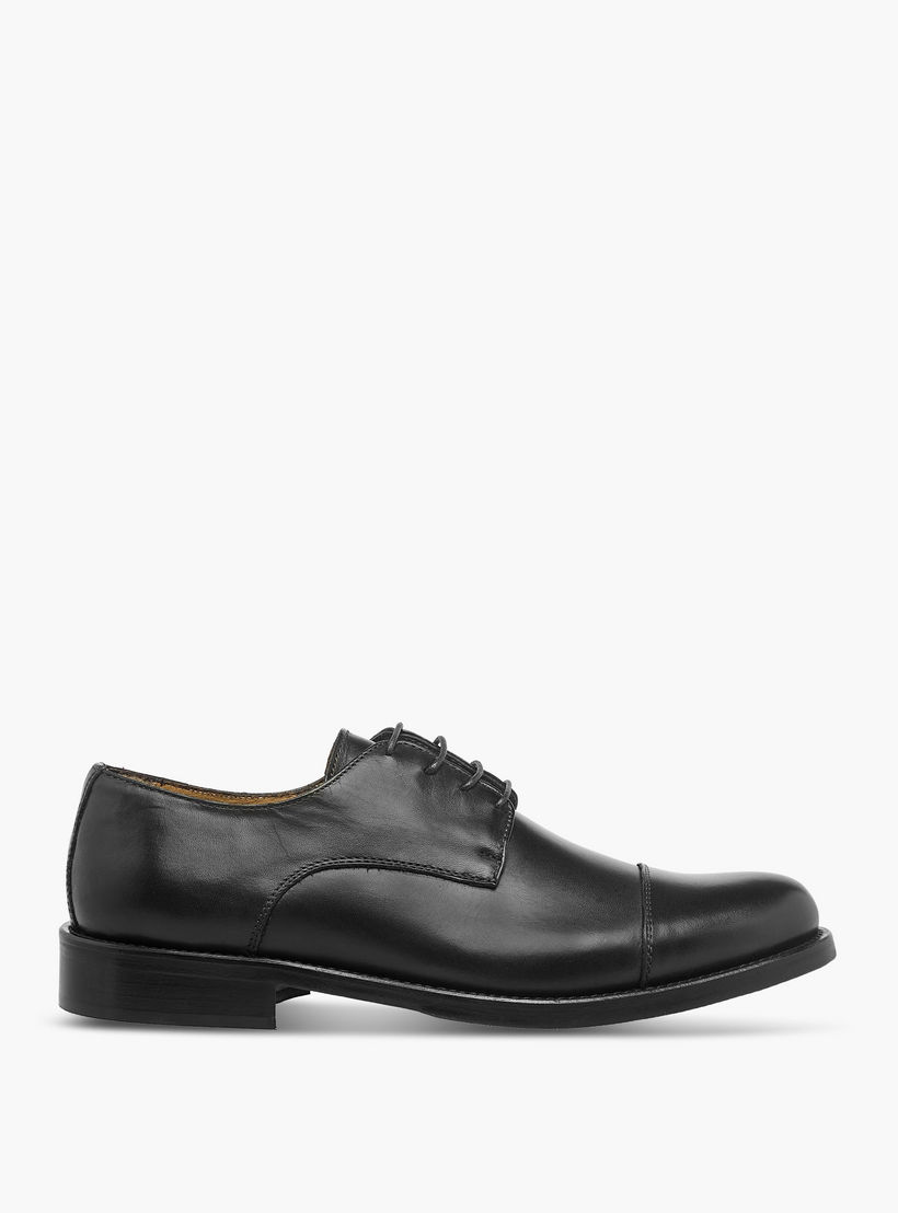 Duchini Men Genuine Leather Lace-Up Derby Shoes-men-shoes-formalshoes-image-3