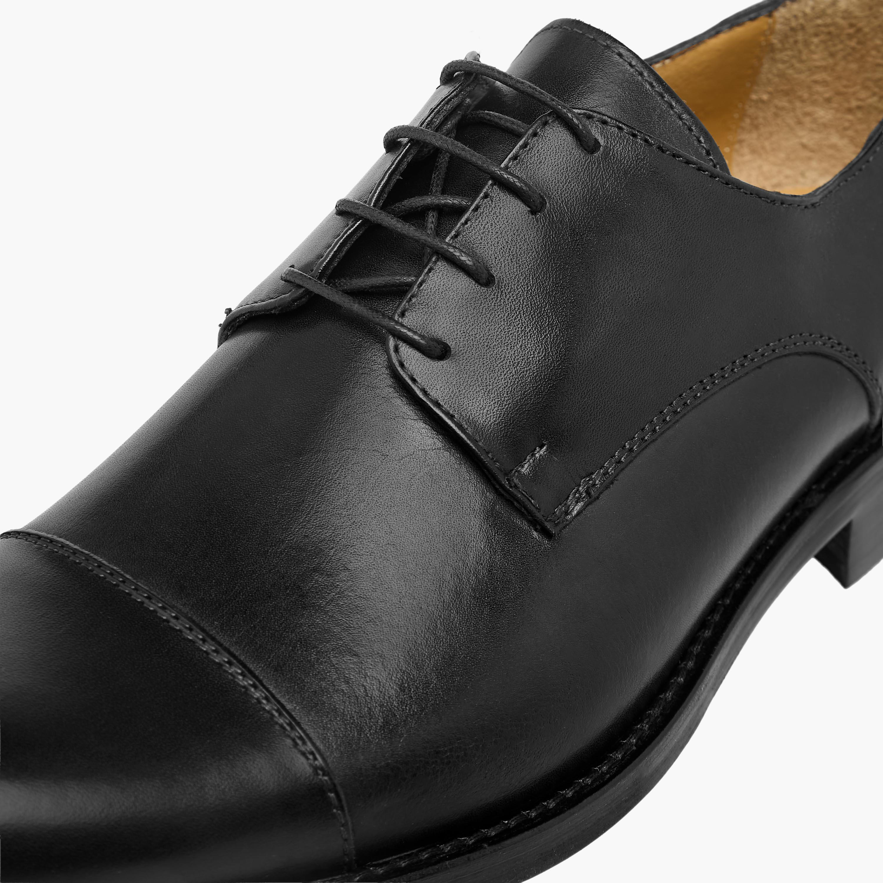 Duchini Men Genuine Leather Lace-Up Derby Shoes-men-shoes-formalshoes-image-4