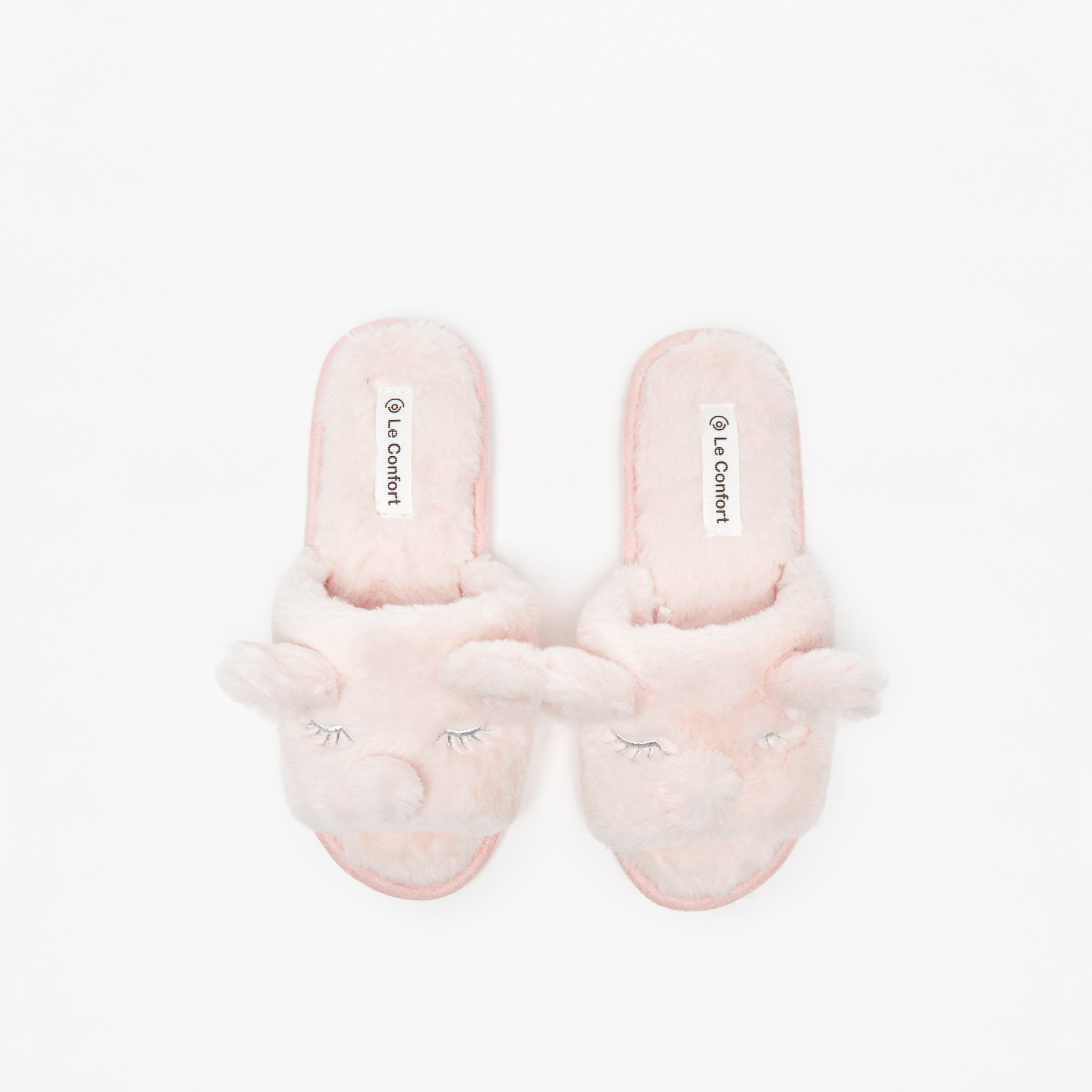 Le Confort Ear Applique Detail Bedroom Slides-women-shoes-bedroomslippers-image-1