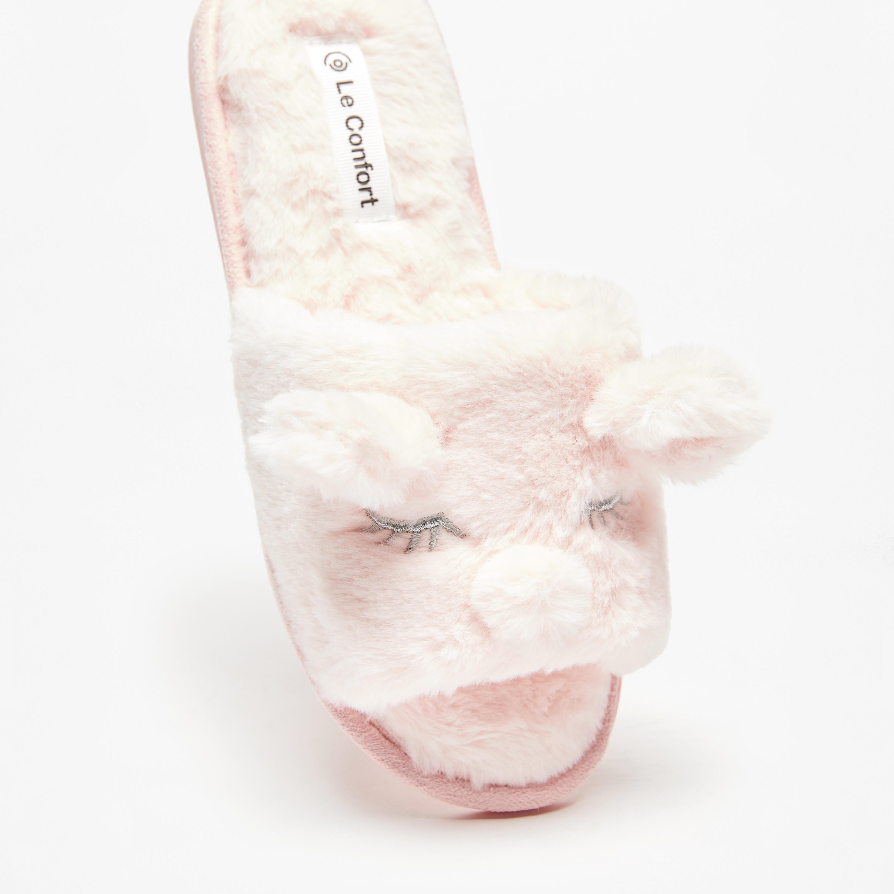 Le Confort Ear Applique Detail Bedroom Slides-women-shoes-bedroomslippers-image-4