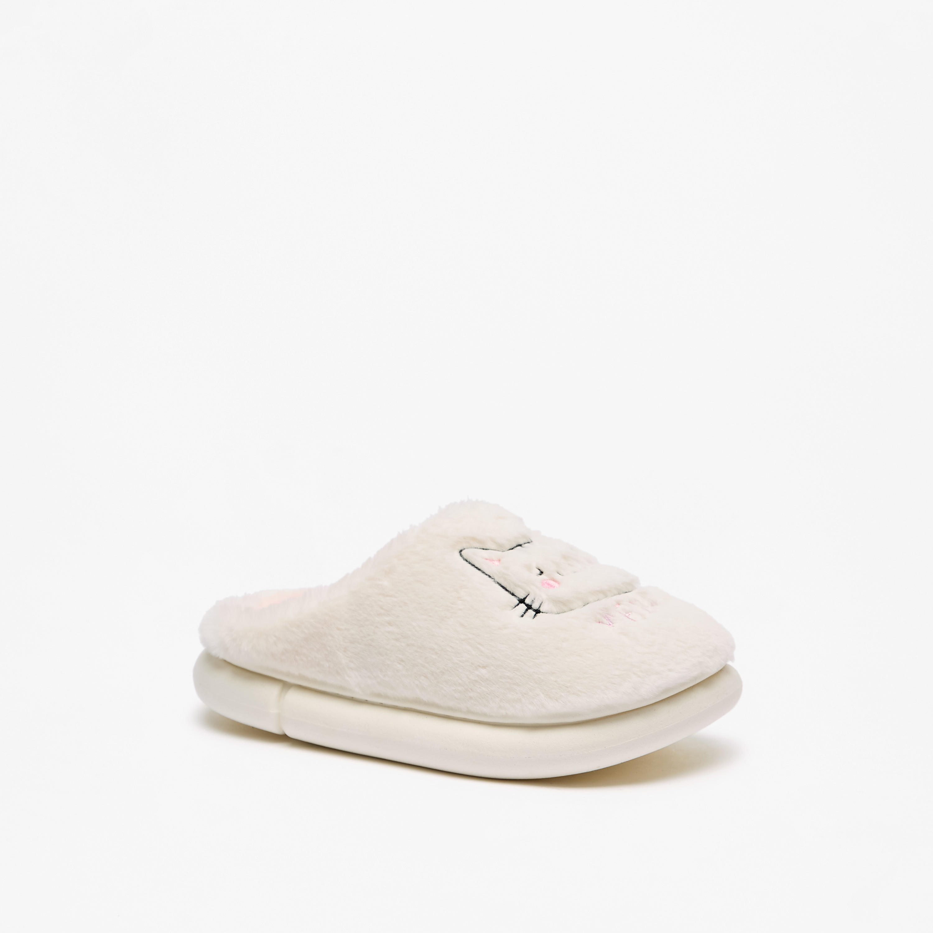 Le Confort Cat Applique Bedroom Mules-women-shoes-bedroomslippers-image-1