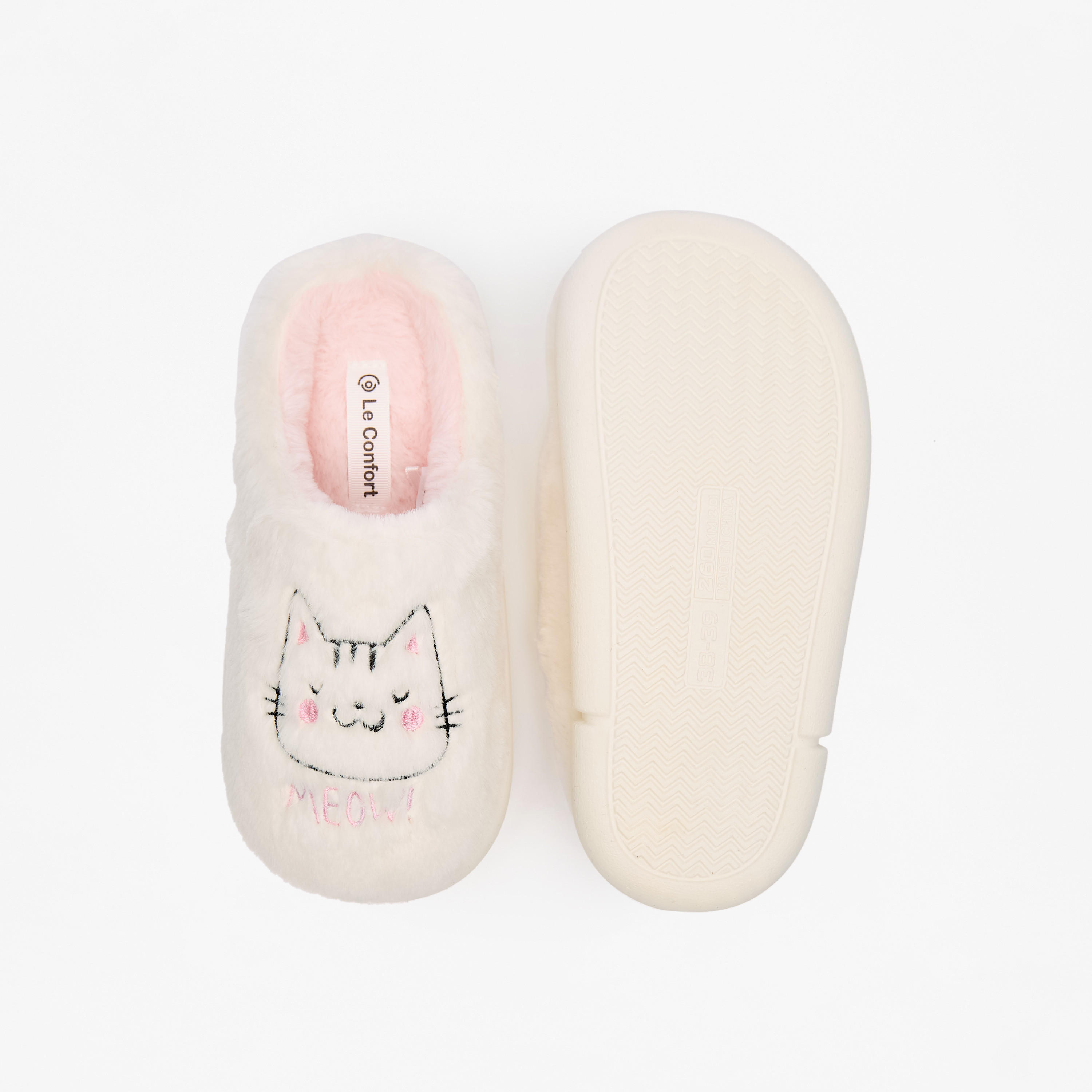 Le Confort Cat Applique Bedroom Mules-women-shoes-bedroomslippers-image-4