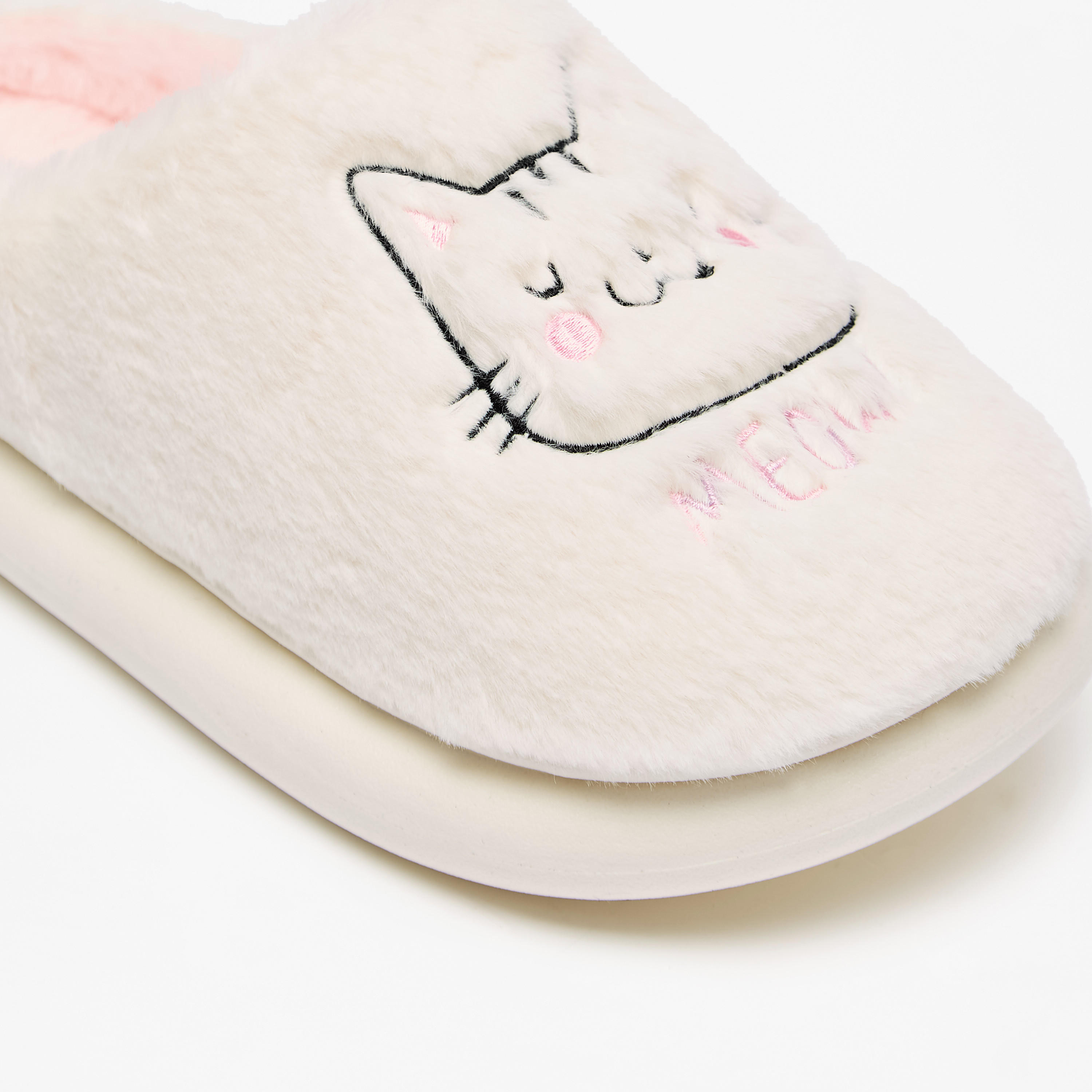 Le Confort Cat Applique Bedroom Mules-women-shoes-bedroomslippers-image-5