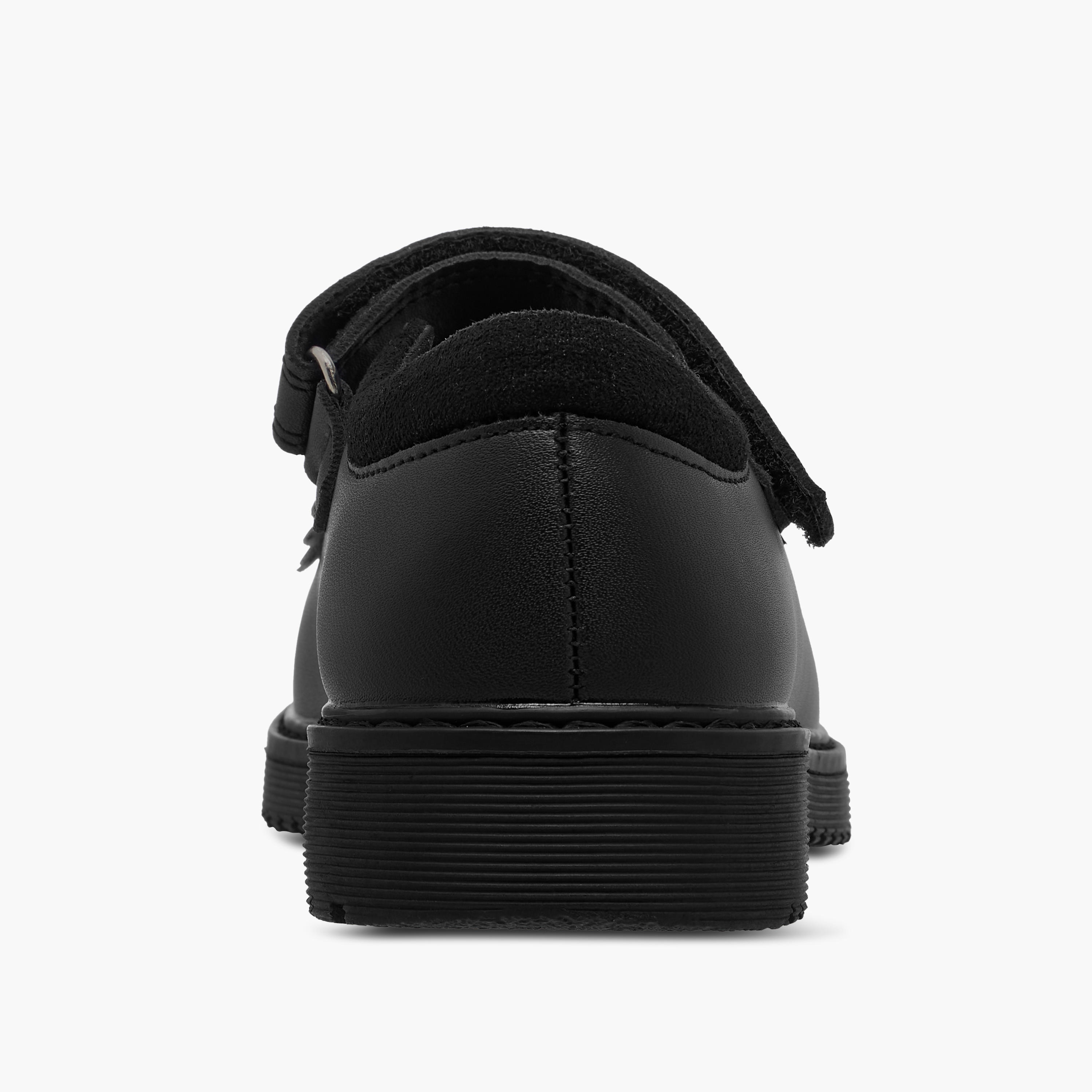 Juniors Bow Applique Mary Jane School Shoes with Hook and Loop Closure-girls-shoes-maryjanes-image-5