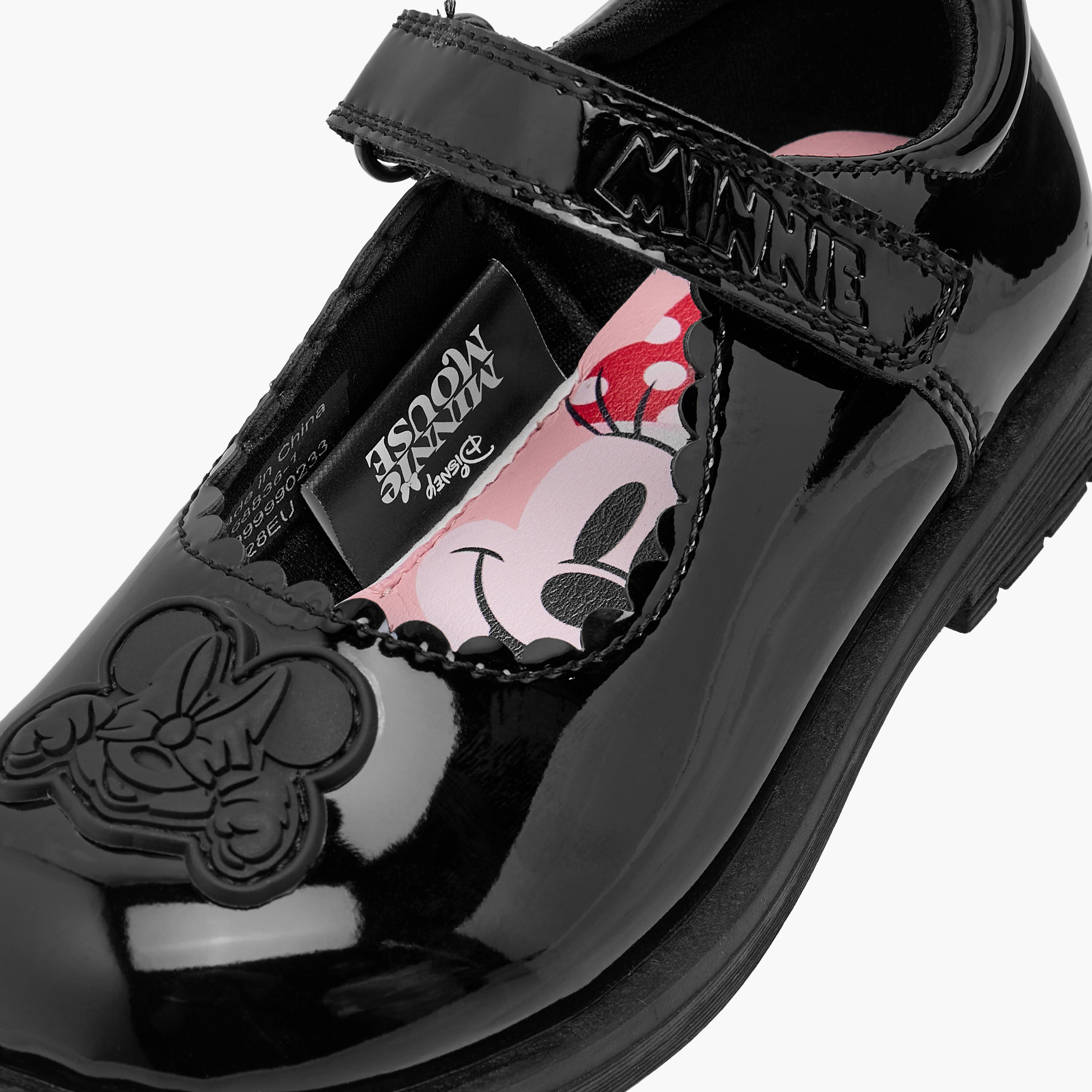حذاء مدرسة ماري جين بزخارف ميني ماوس وشريط إغلاق لاصق من ديزني-girls-shoes-maryjanes-image-6