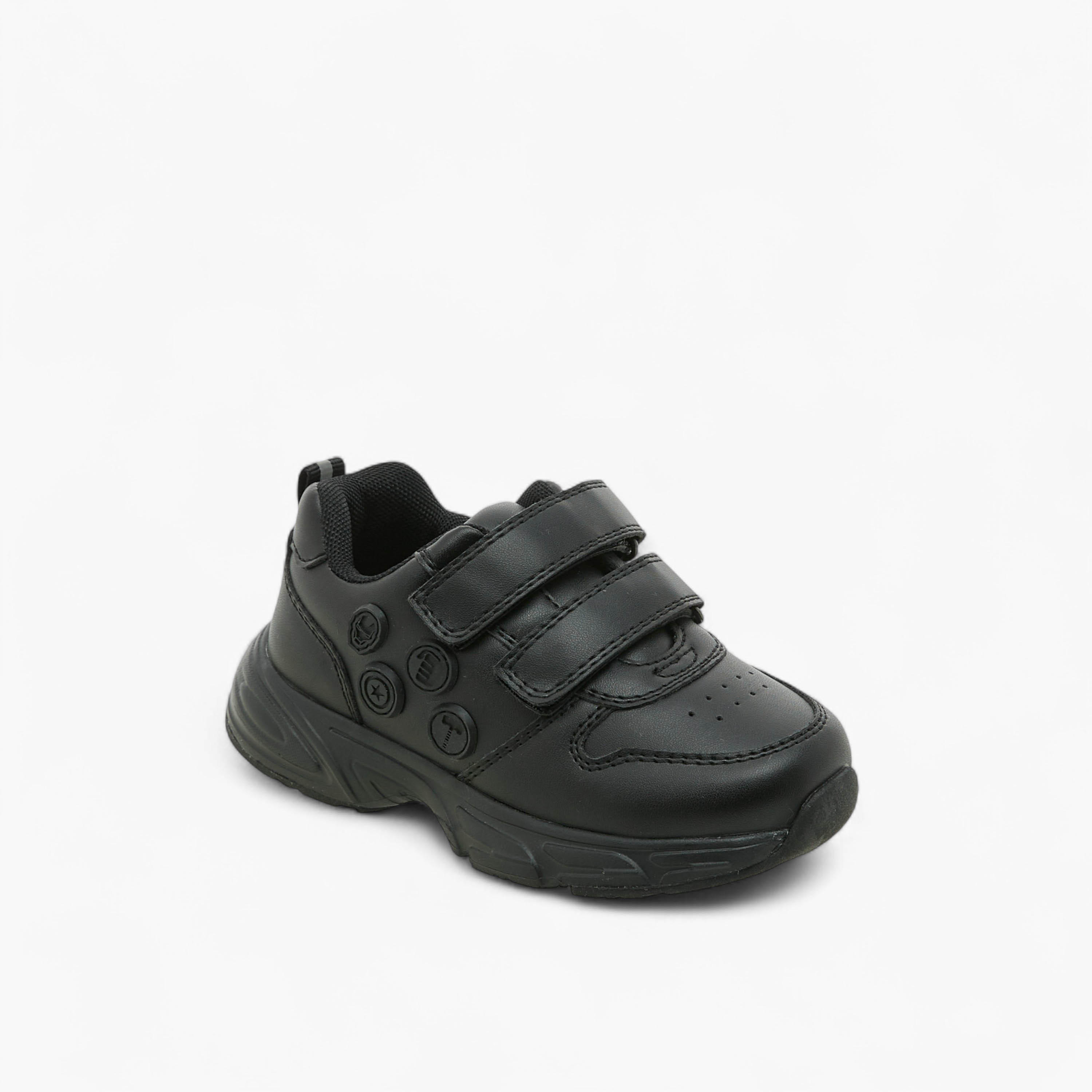 حذاء مدرسي بارز الملمس بشريط إغلاق من مارفل-boys-shoes-schoolshoes-image-2