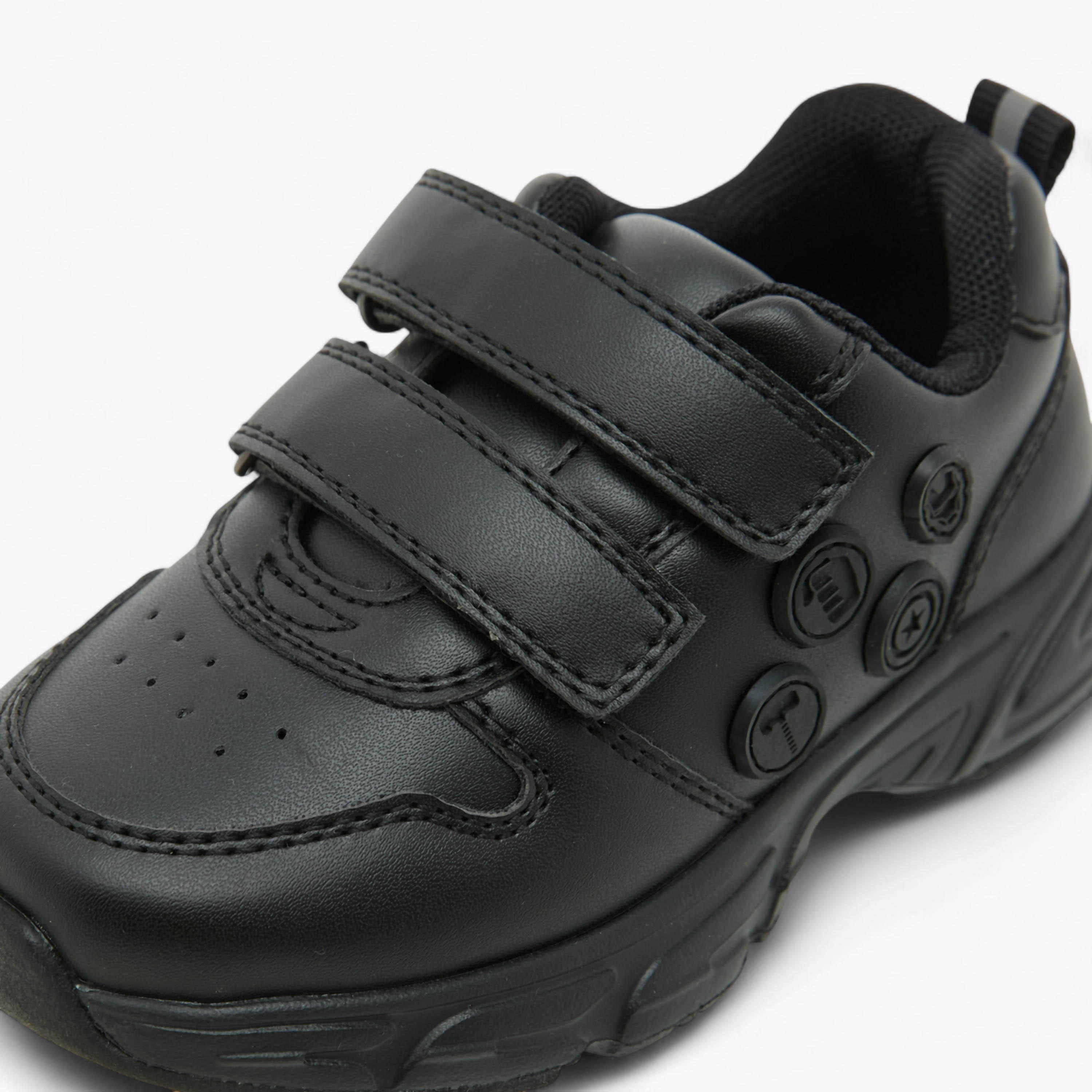 حذاء مدرسي بارز الملمس بشريط إغلاق من مارفل-boys-shoes-schoolshoes-image-5